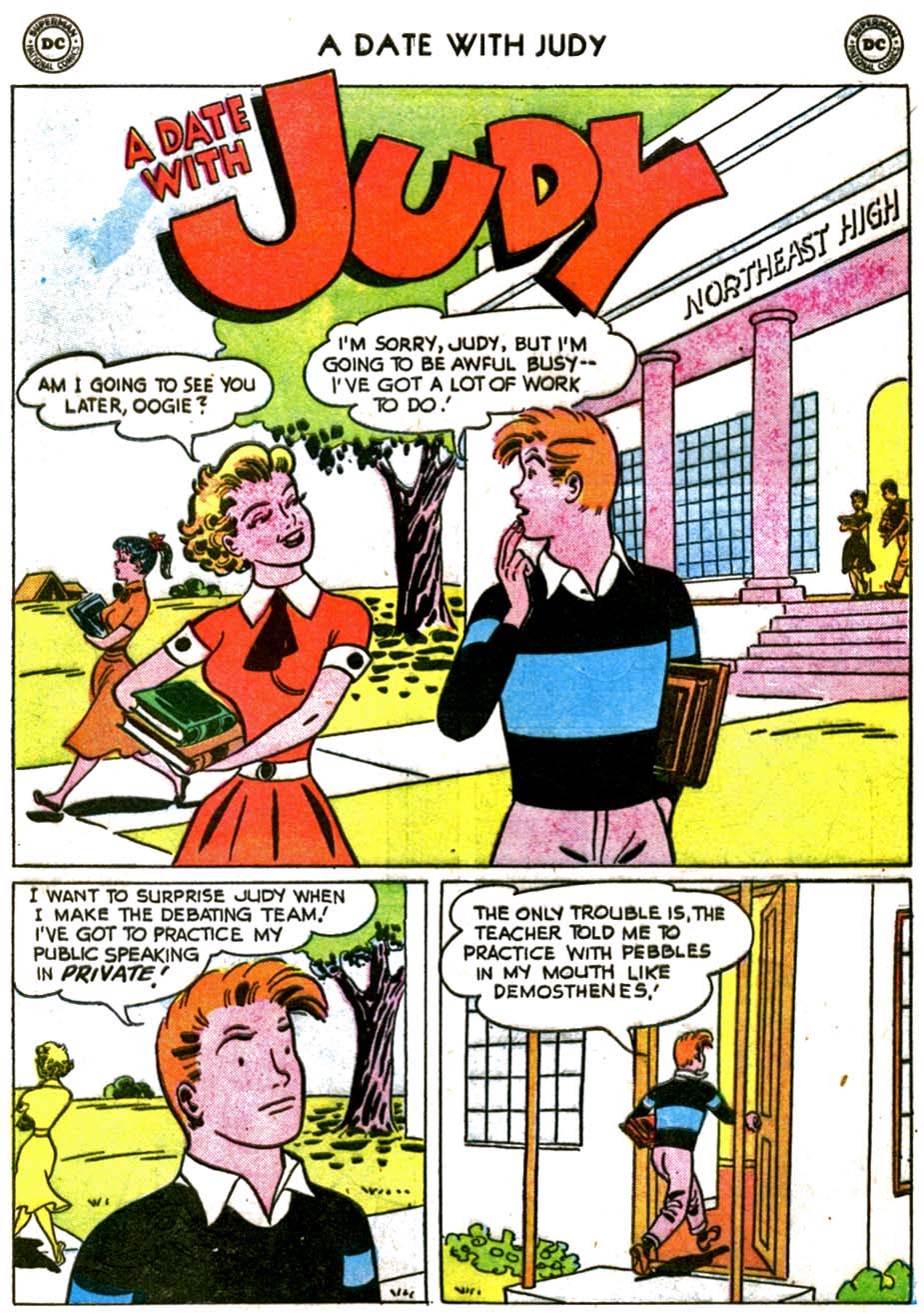 Read online A Date with Judy comic -  Issue #64 - 27