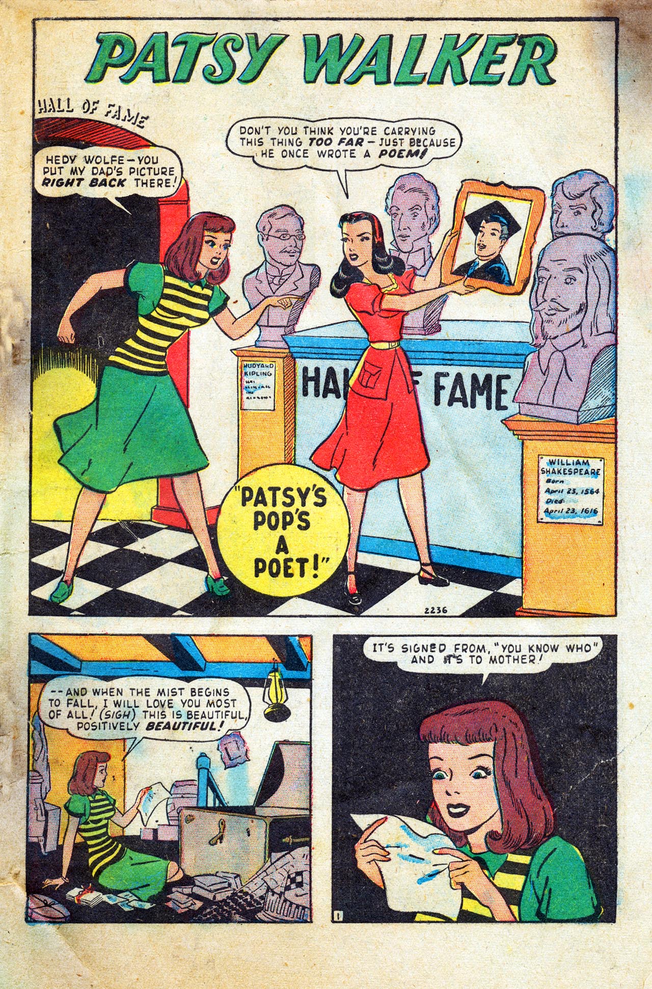 Read online Patsy Walker comic -  Issue #16 - 3