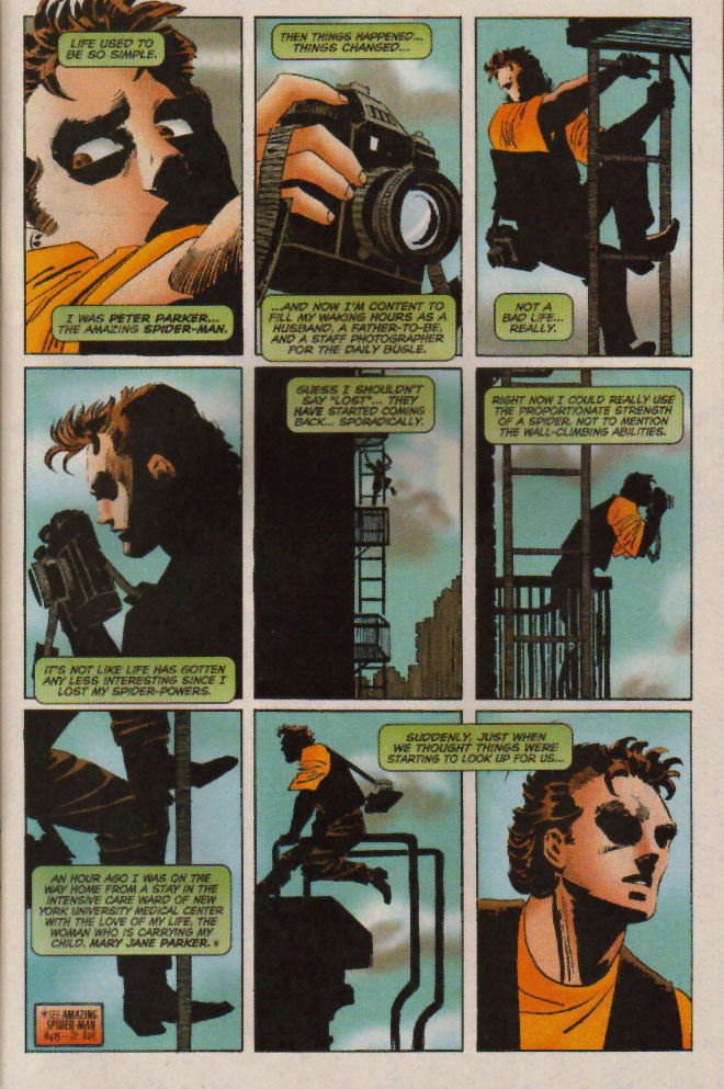 Read online Spider-Man (1990) comic -  Issue #72 - ...The Word's Gone Mad - 2