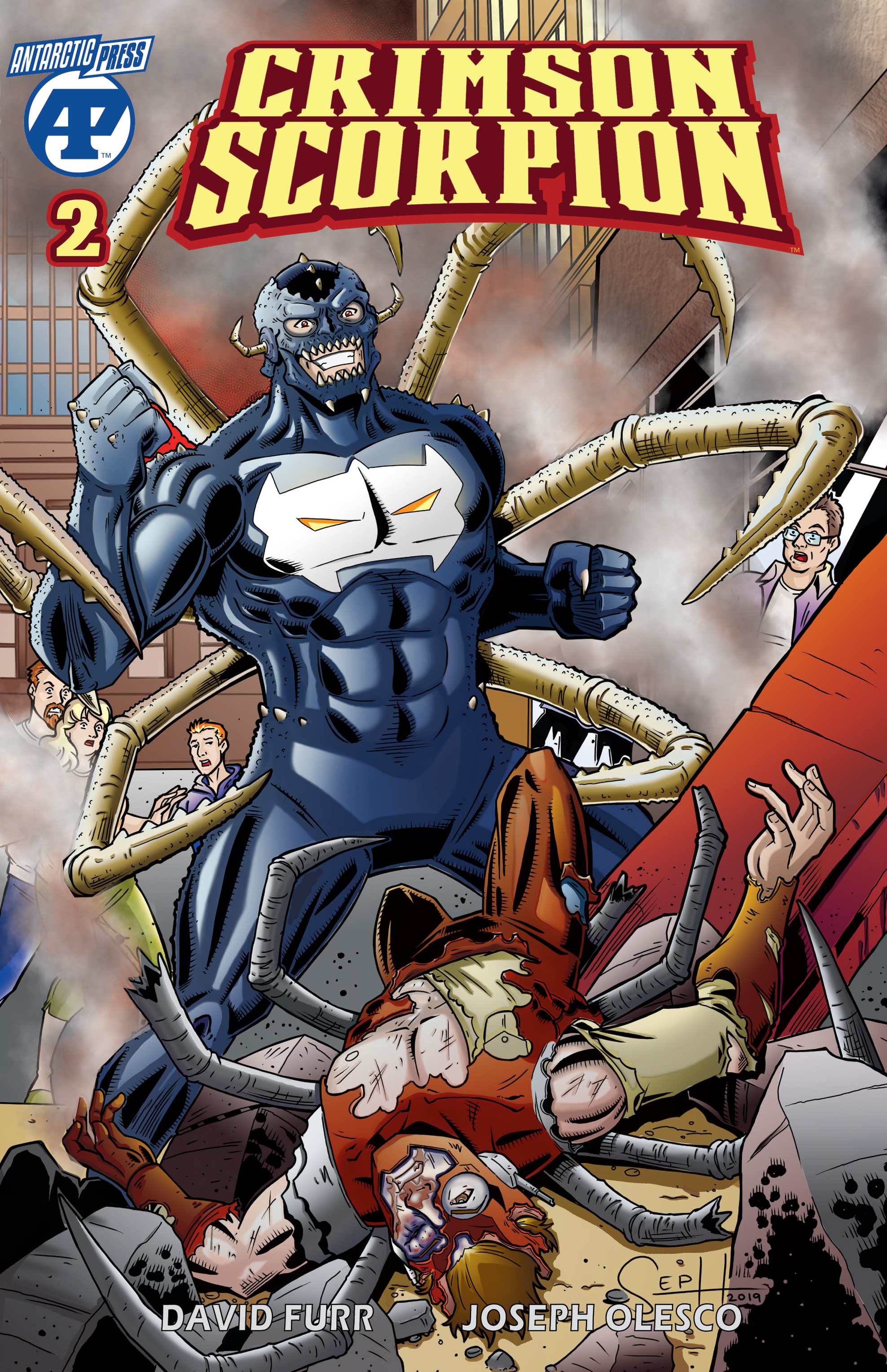 Read online Crimson Scorpion comic -  Issue #2 - 1