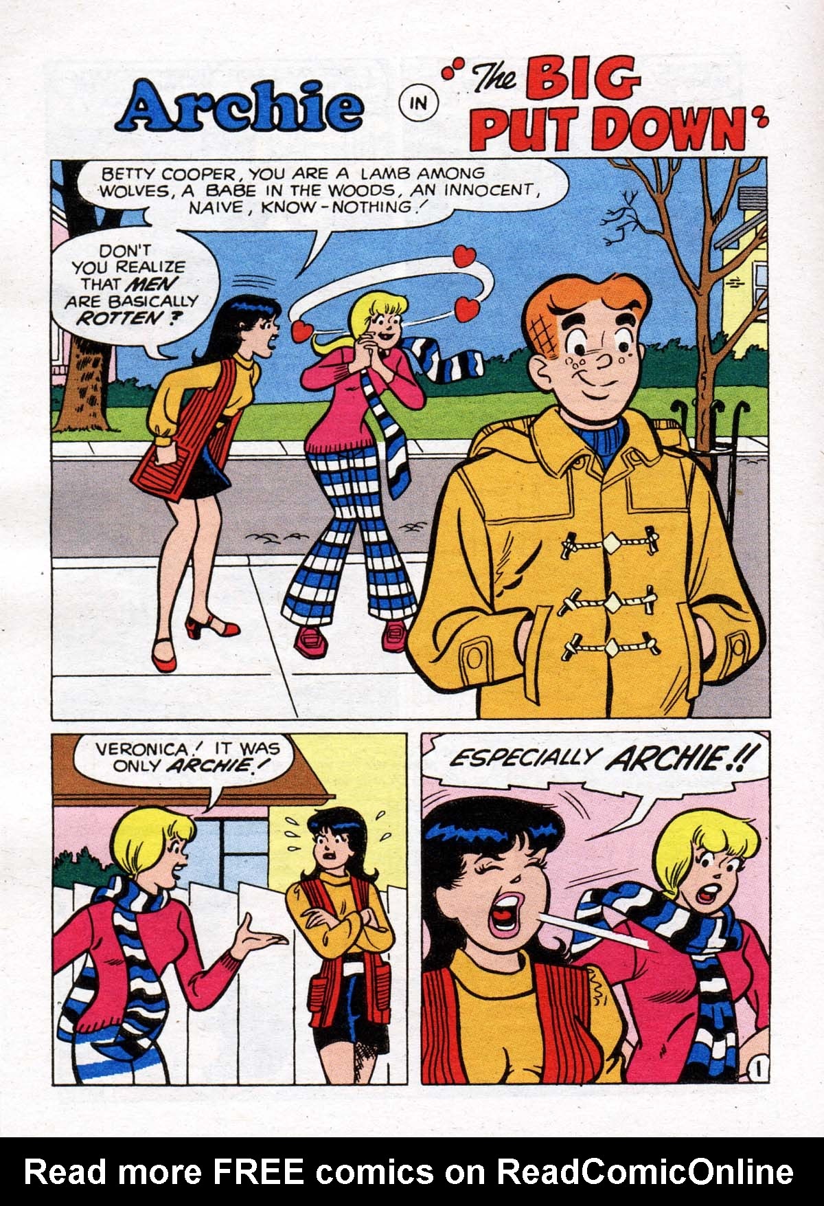 Read online Archie's Double Digest Magazine comic -  Issue #140 - 136