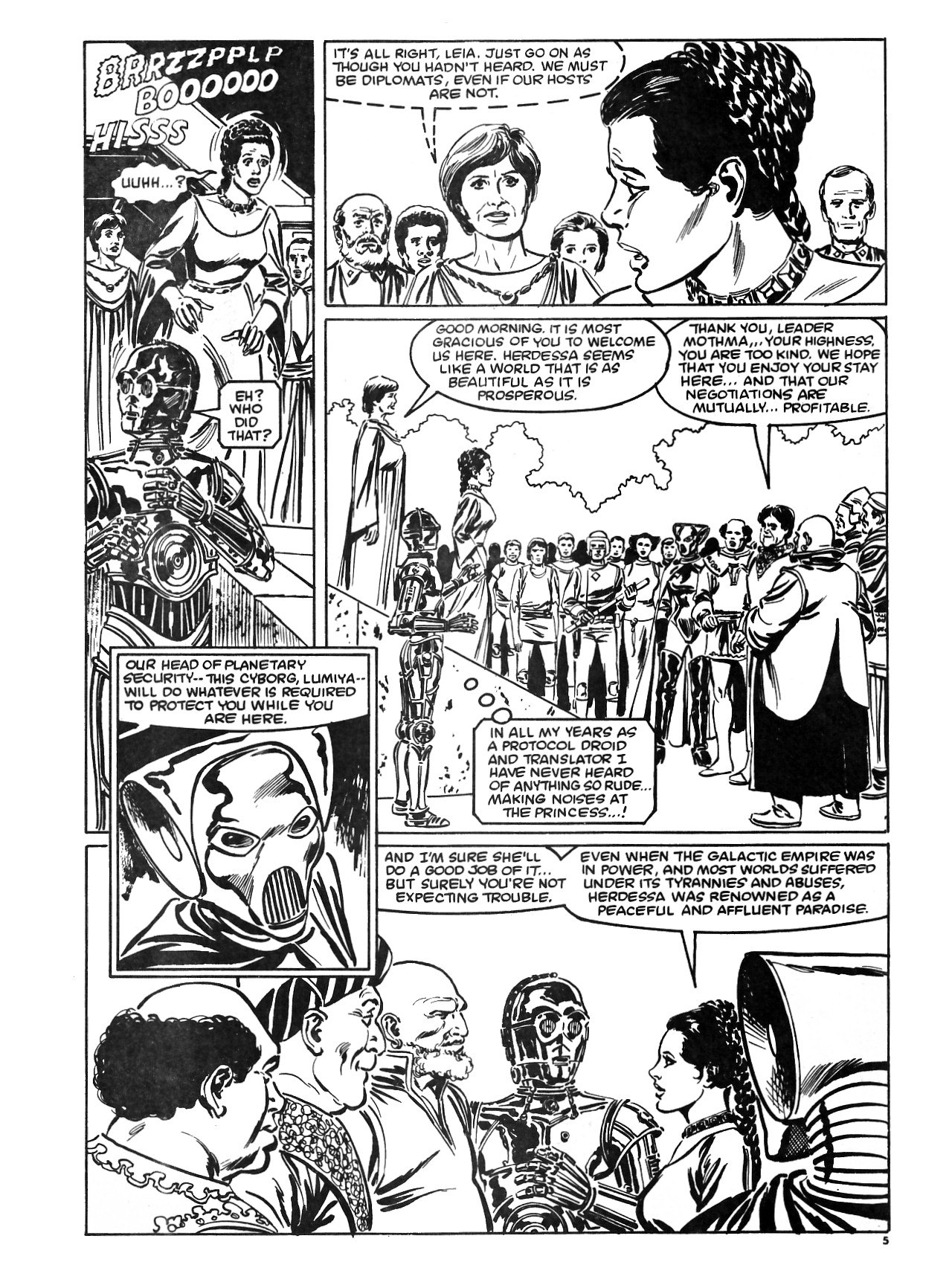 Read online Return of the Jedi comic -  Issue #72 - 5