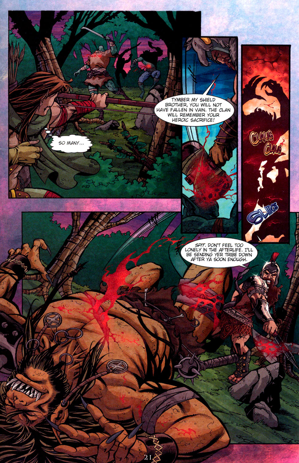 Read online Dungeons & Dragons: Tempests Gate comic -  Issue #3 - 20