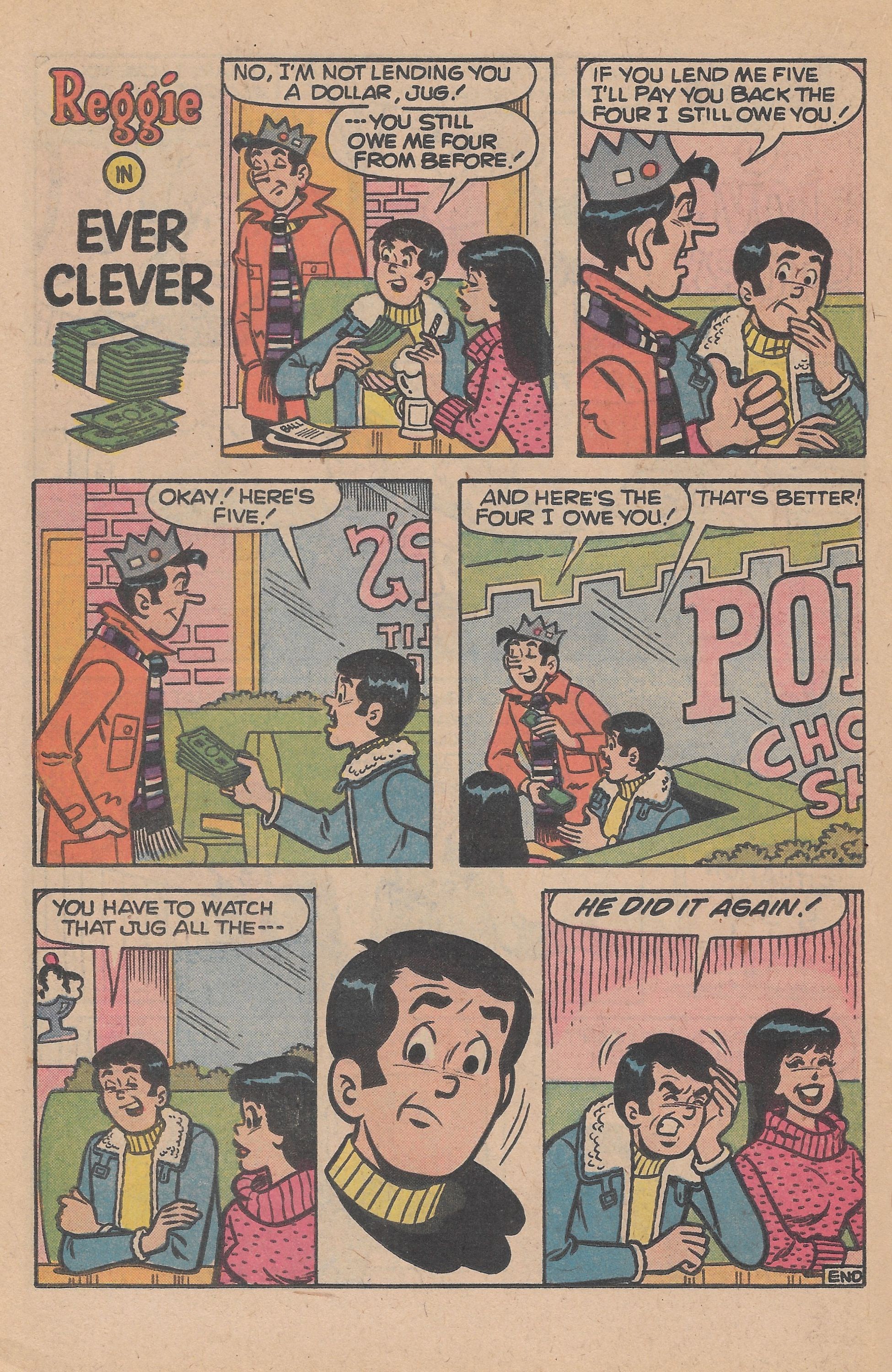 Read online Reggie's Wise Guy Jokes comic -  Issue #45 - 22