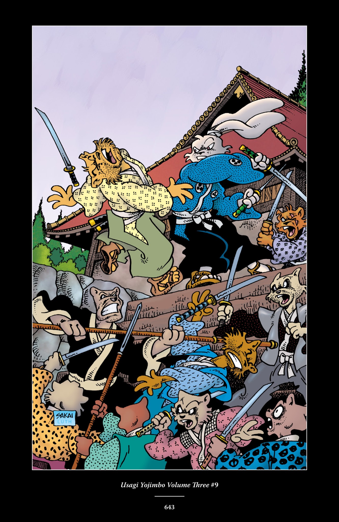 Read online The Usagi Yojimbo Saga comic -  Issue # TPB 2 - 634