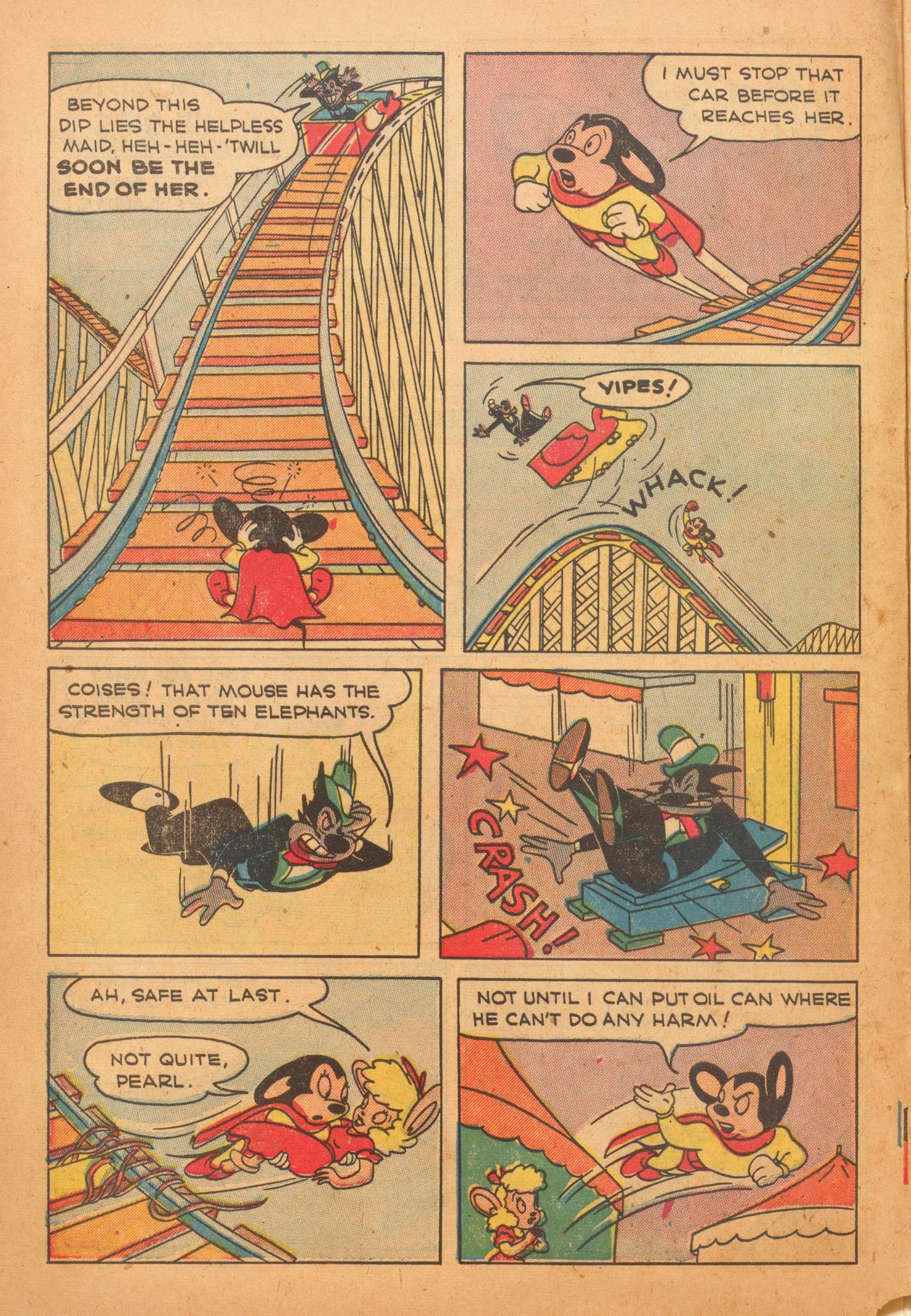 Read online Paul Terry's Mighty Mouse Comics comic -  Issue #16 - 4