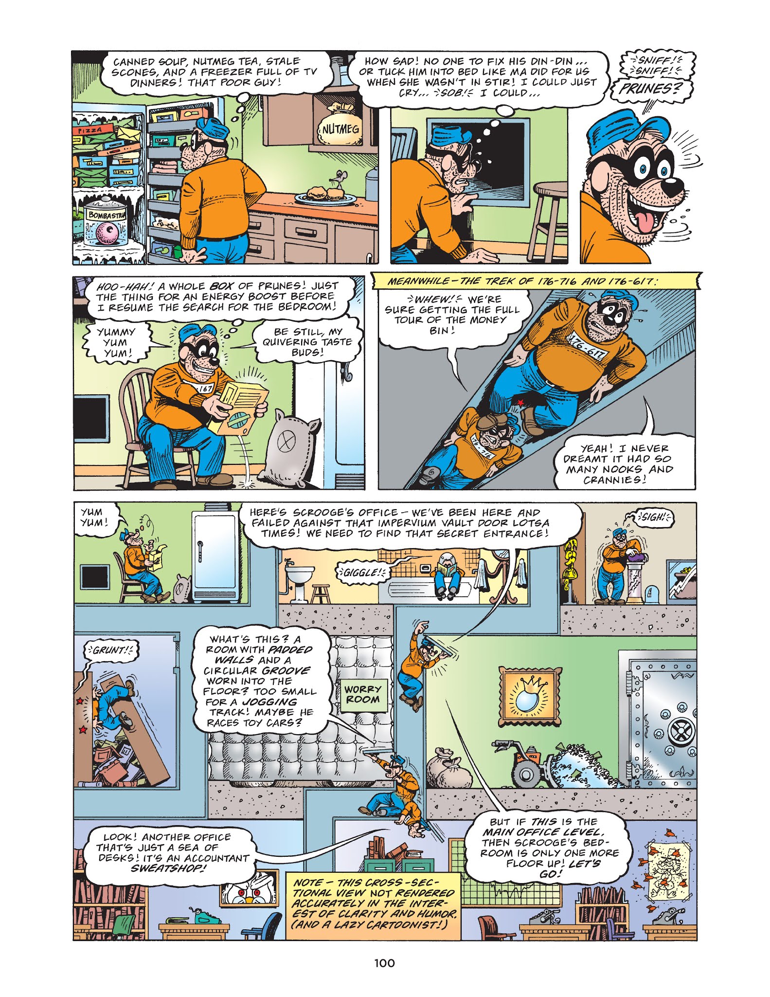 Read online Walt Disney Uncle Scrooge and Donald Duck: The Don Rosa Library comic -  Issue # TPB 9 (Part 1) - 100