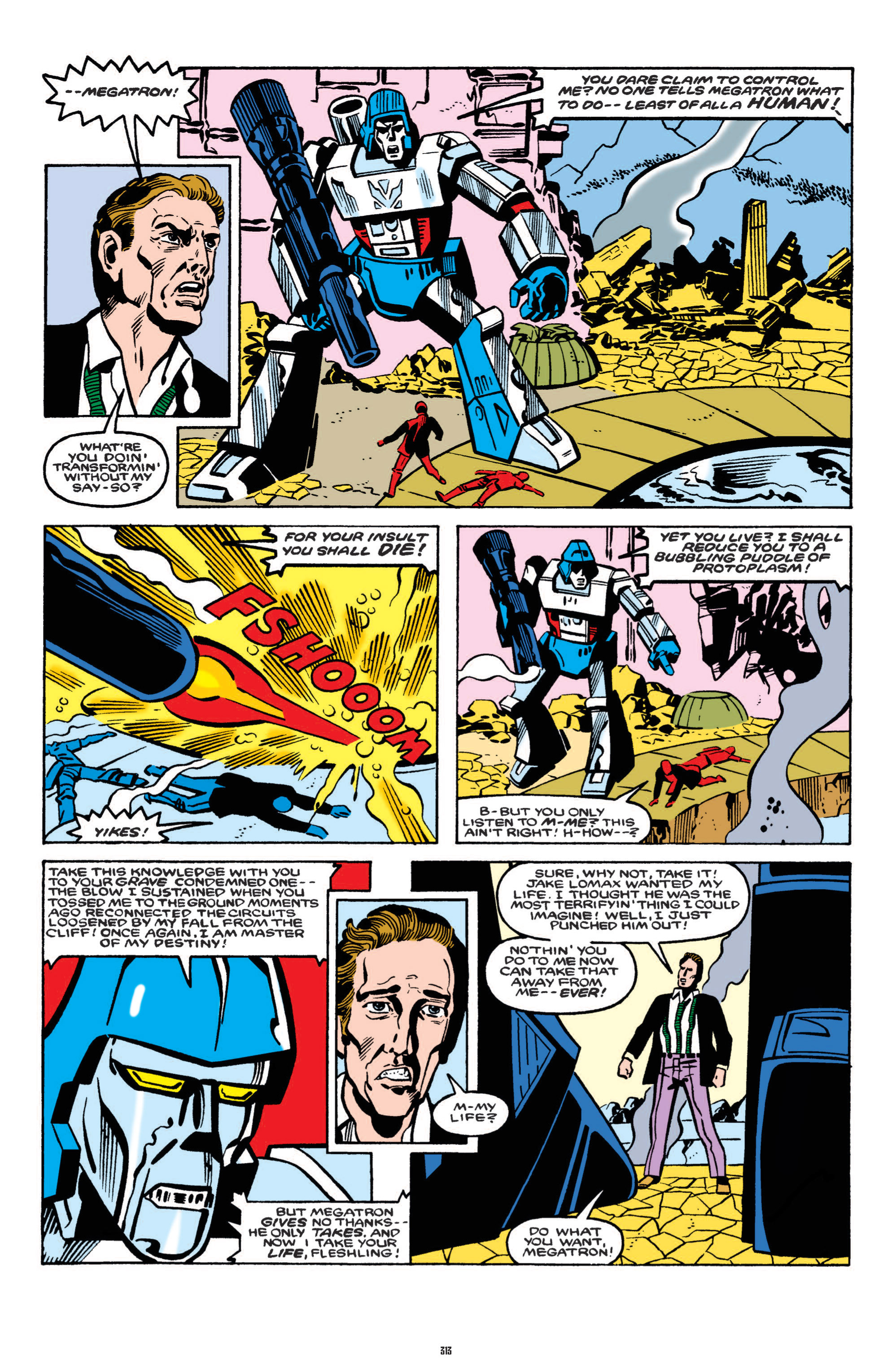 Read online The Transformers Classics comic -  Issue # TPB 1 - 314