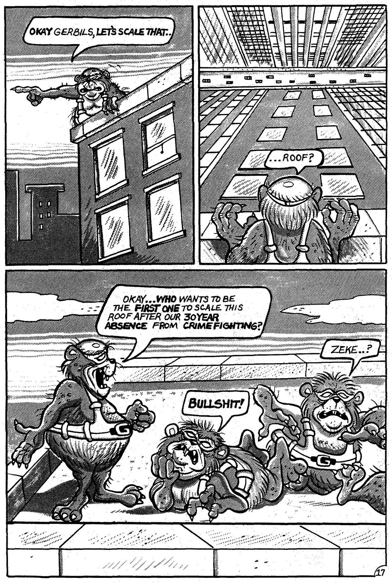Read online Geriatric Gangrene Jujitsu Gerbils comic -  Issue #1 - 20