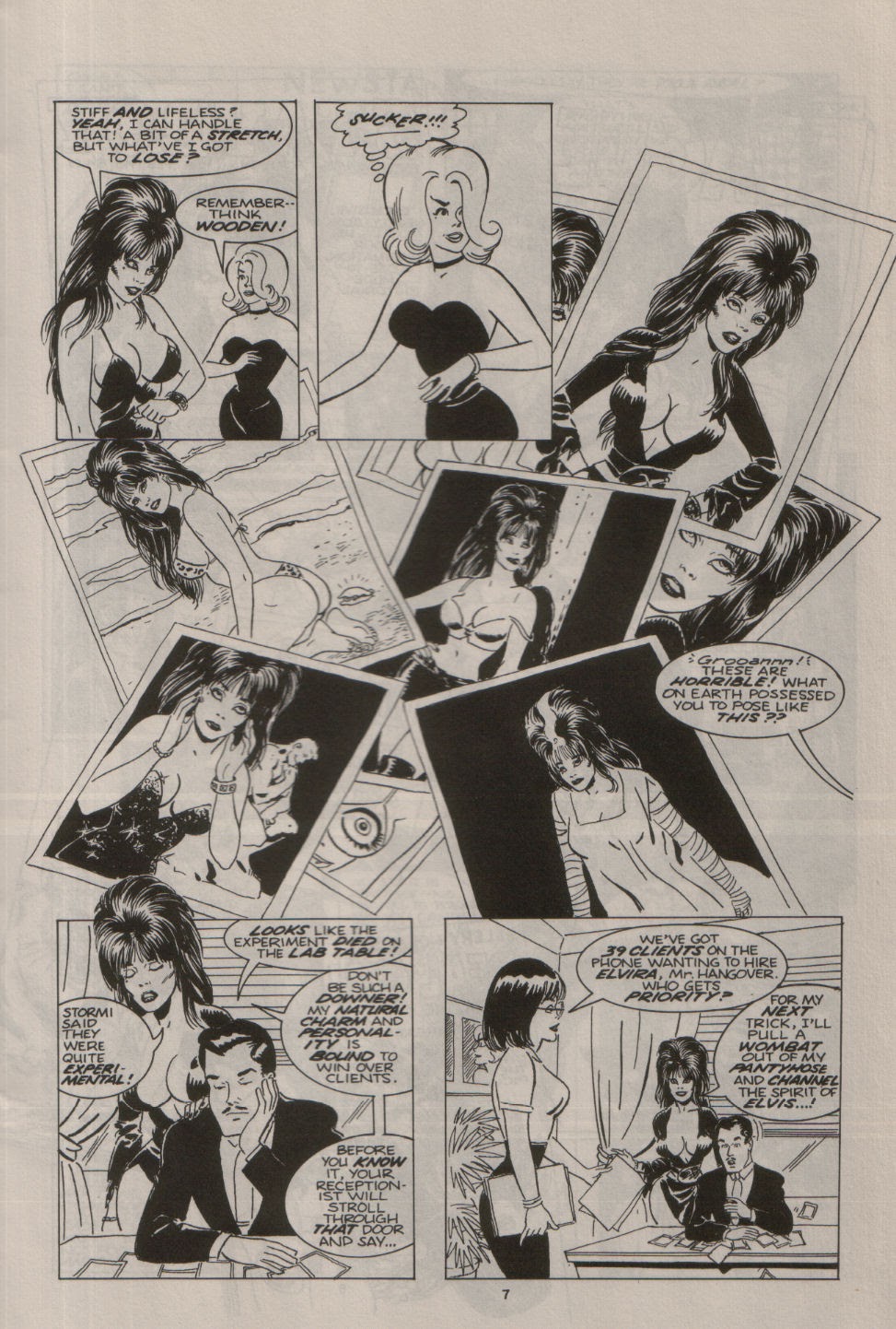 Read online Elvira, Mistress of the Dark comic -  Issue #22 - 8