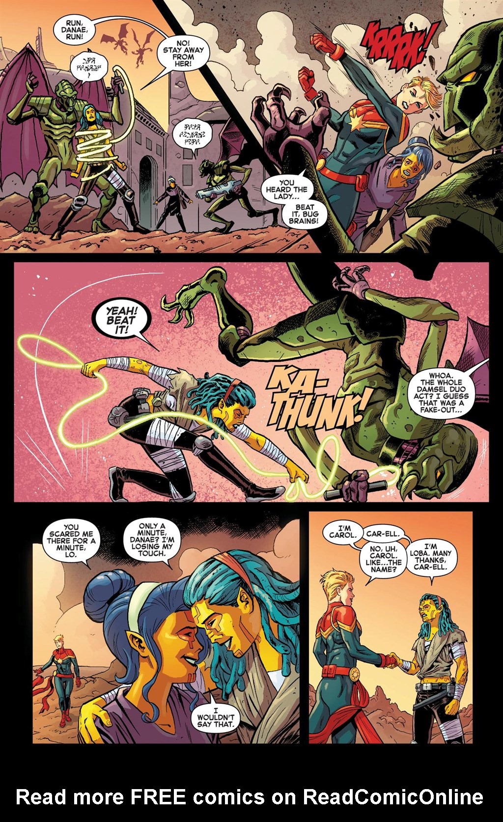 Read online Marvel-Verse (2020) comic -  Issue # Captain Marvel - 91