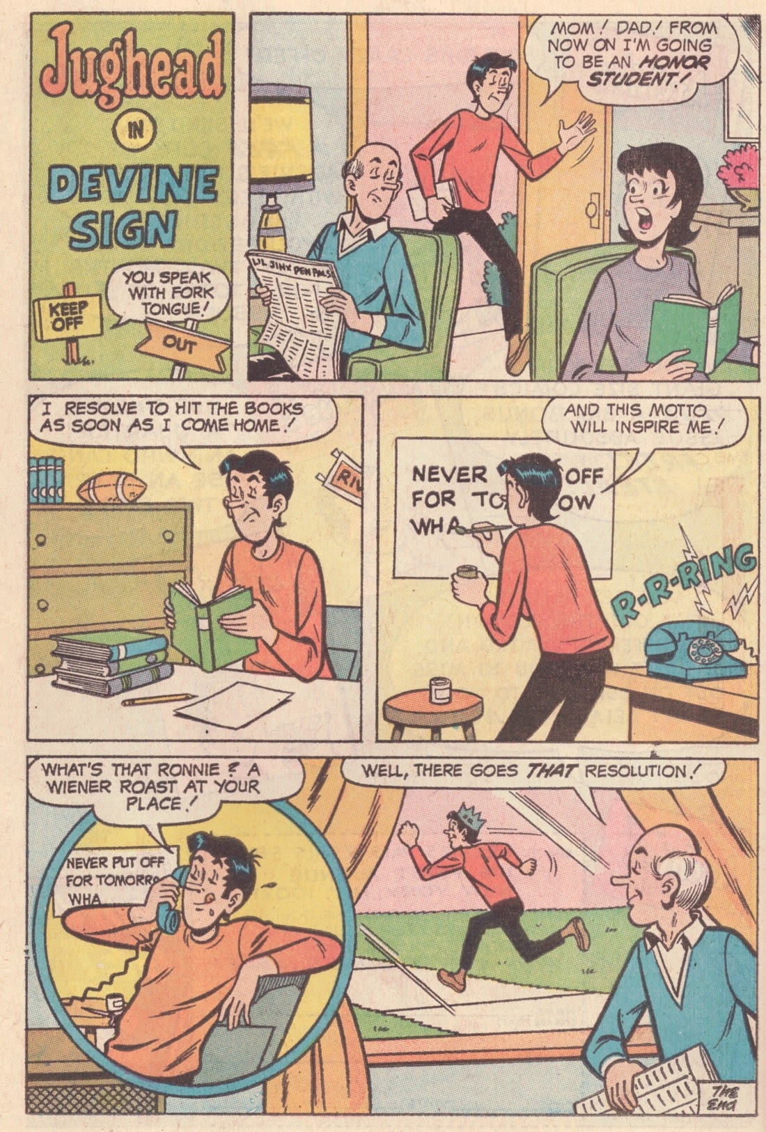 Read online Jughead's Jokes comic -  Issue #9 - 48