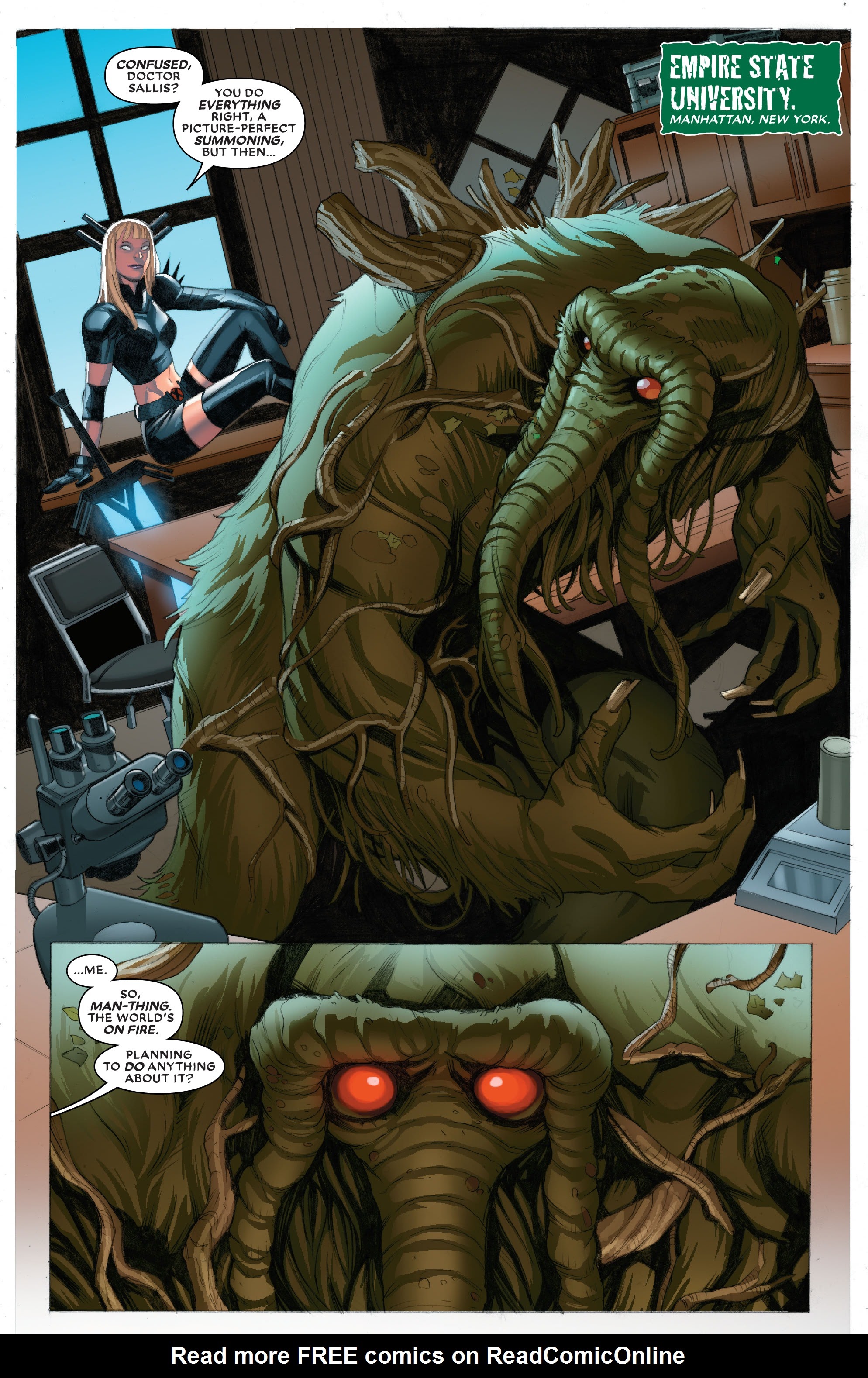 Read online Curse Of The Man-Thing comic -  Issue # _TPB - 73
