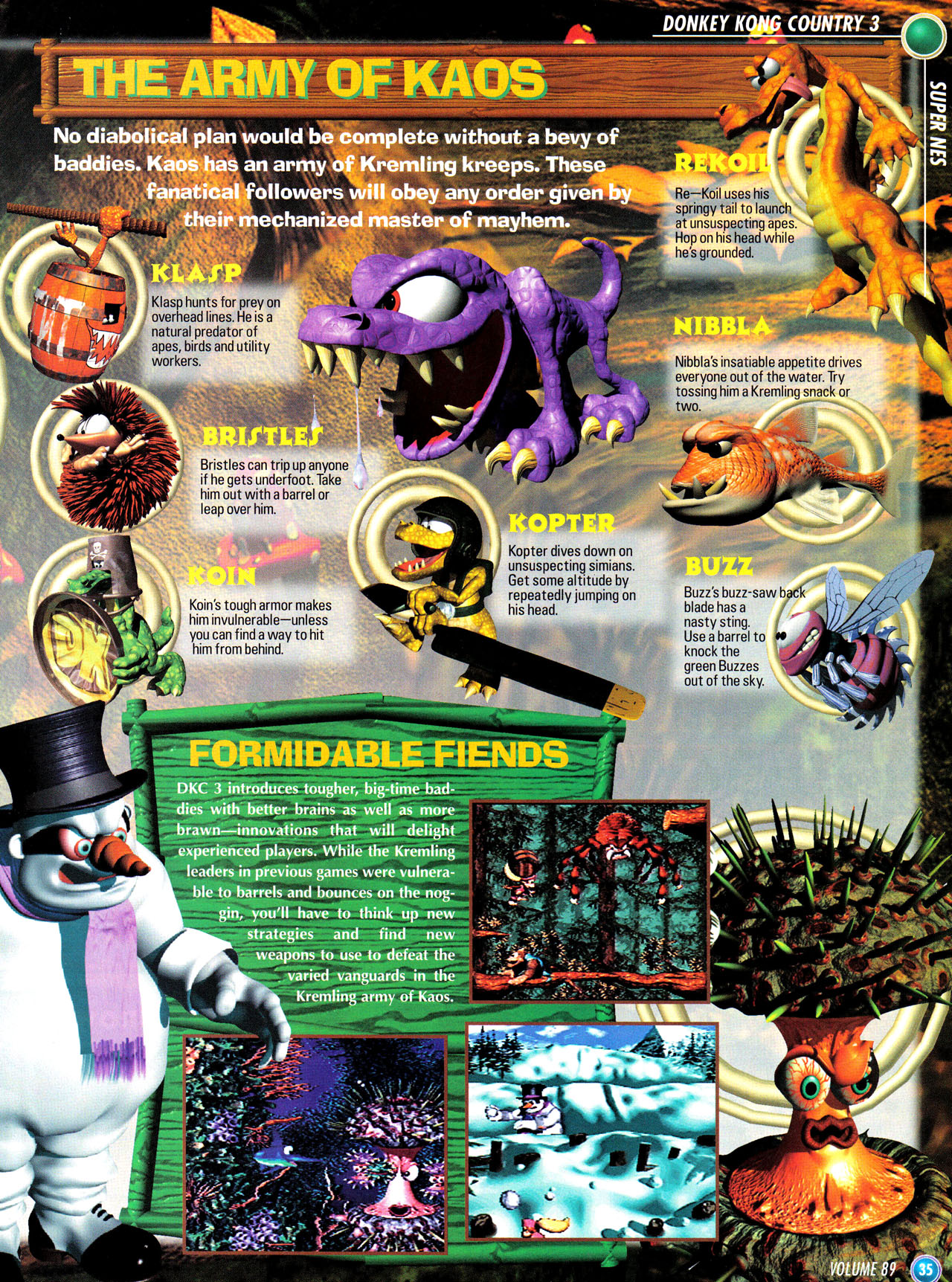 Read online Nintendo Power comic -  Issue #89 - 36