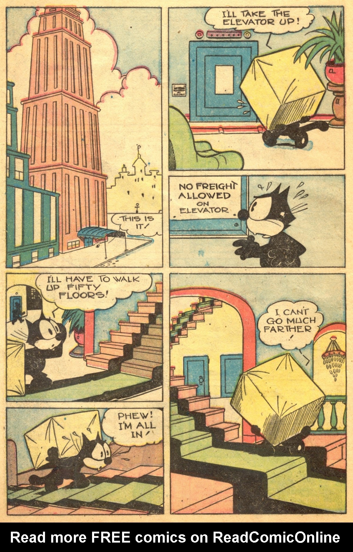 Read online Felix the Cat (1948) comic -  Issue #14 - 18