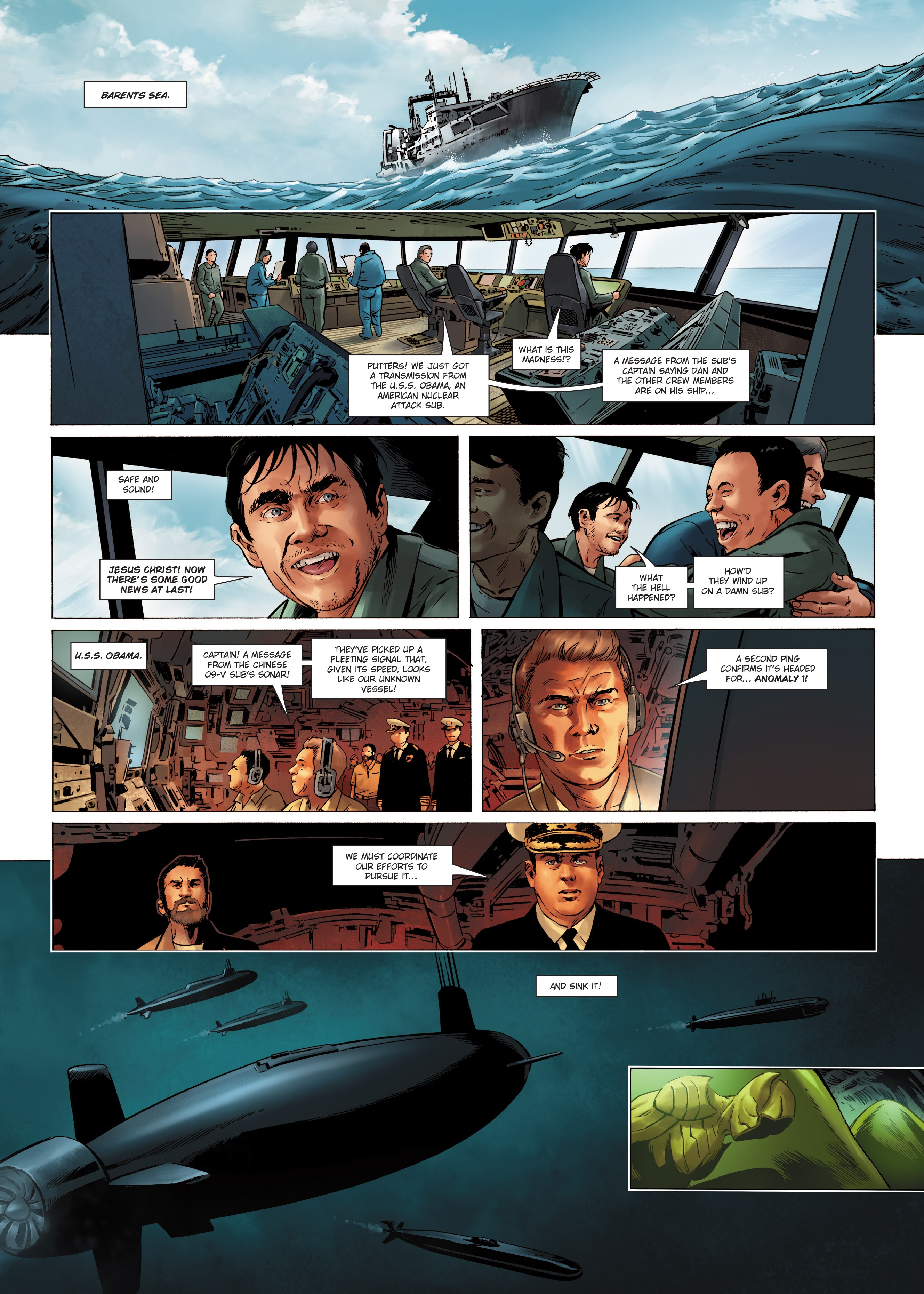 Read online Olympus Mons Vol. 1: Anomaly One comic -  Issue #6 - 33