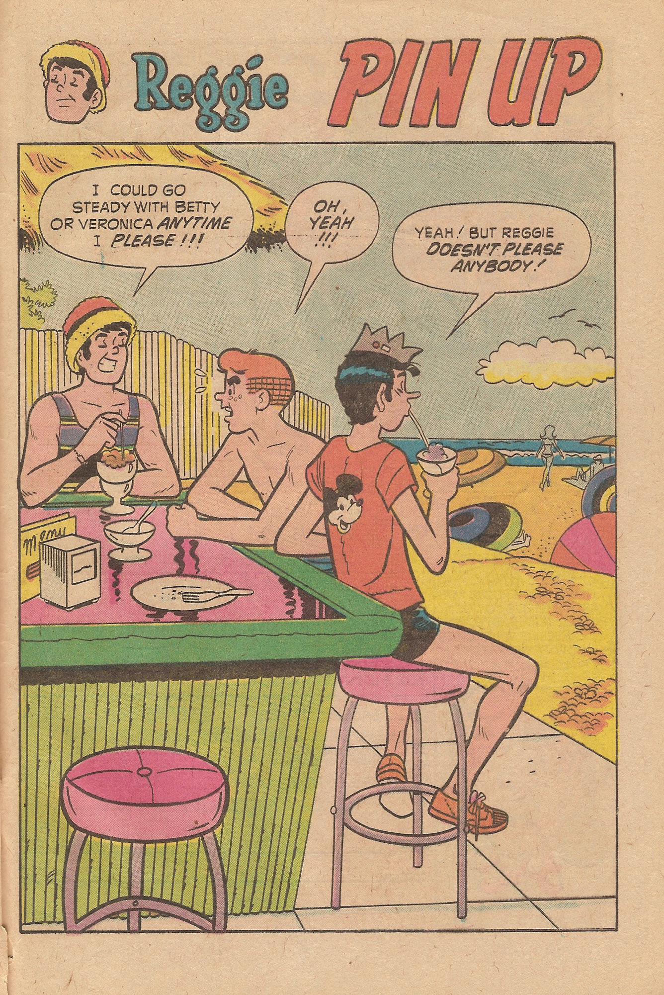 Read online Reggie's Wise Guy Jokes comic -  Issue #31 - 32