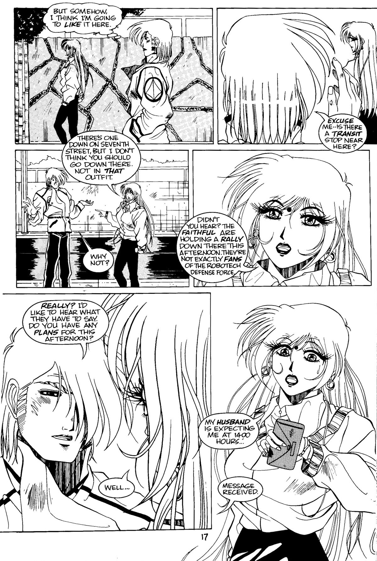 Read online Robotech: Return to Macross comic -  Issue #1 - 19