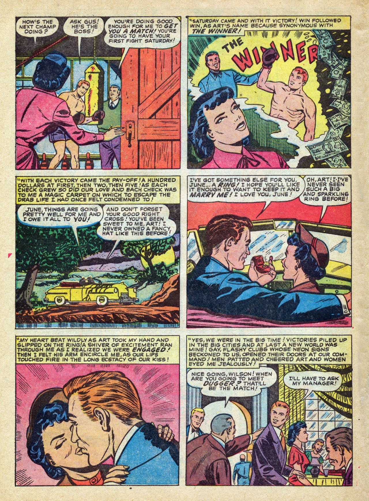 Read online Girl Comics (1949) comic -  Issue #9 - 28