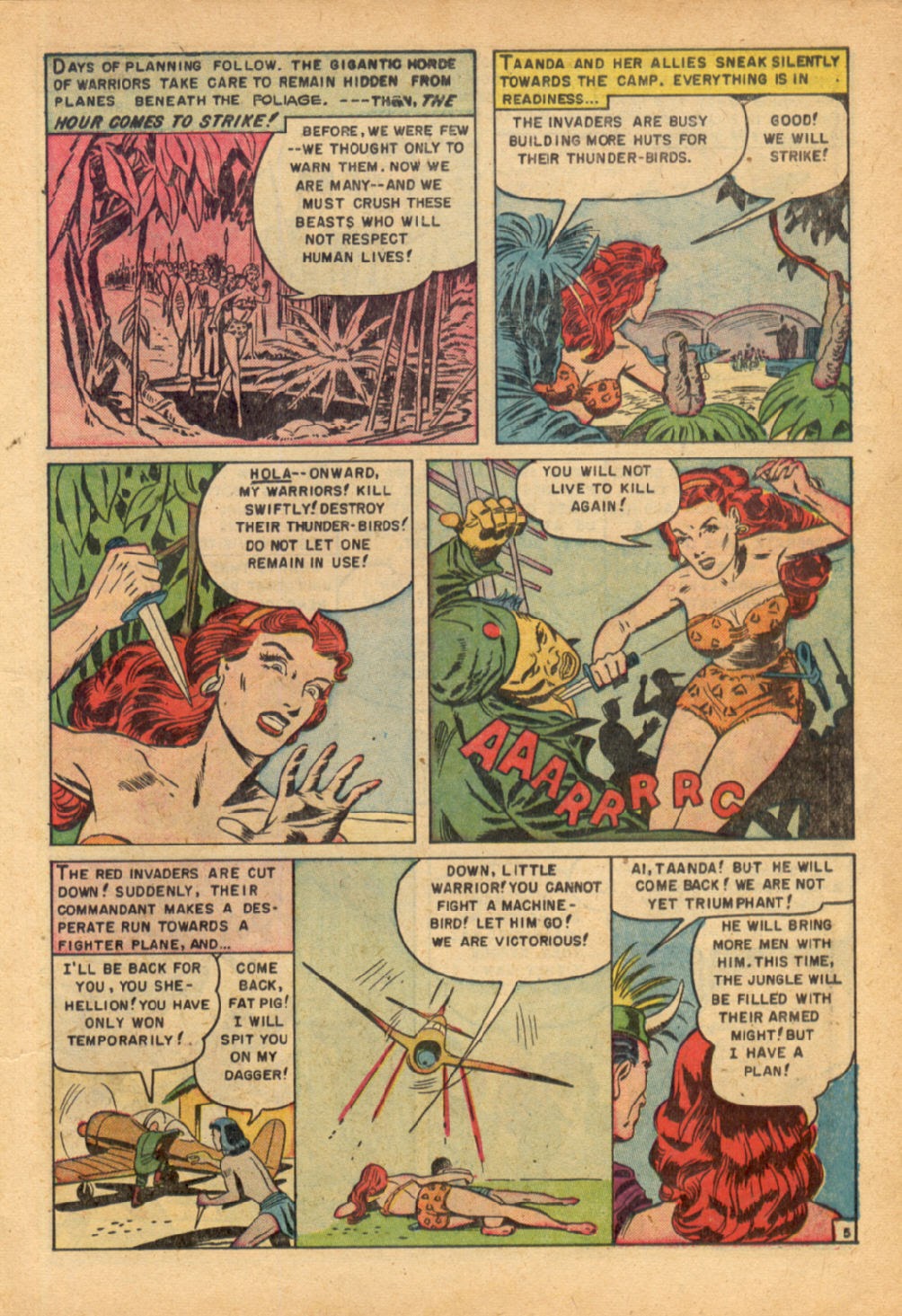 Read online Taanda White Princess of the Jungle comic -  Issue #3 - 7
