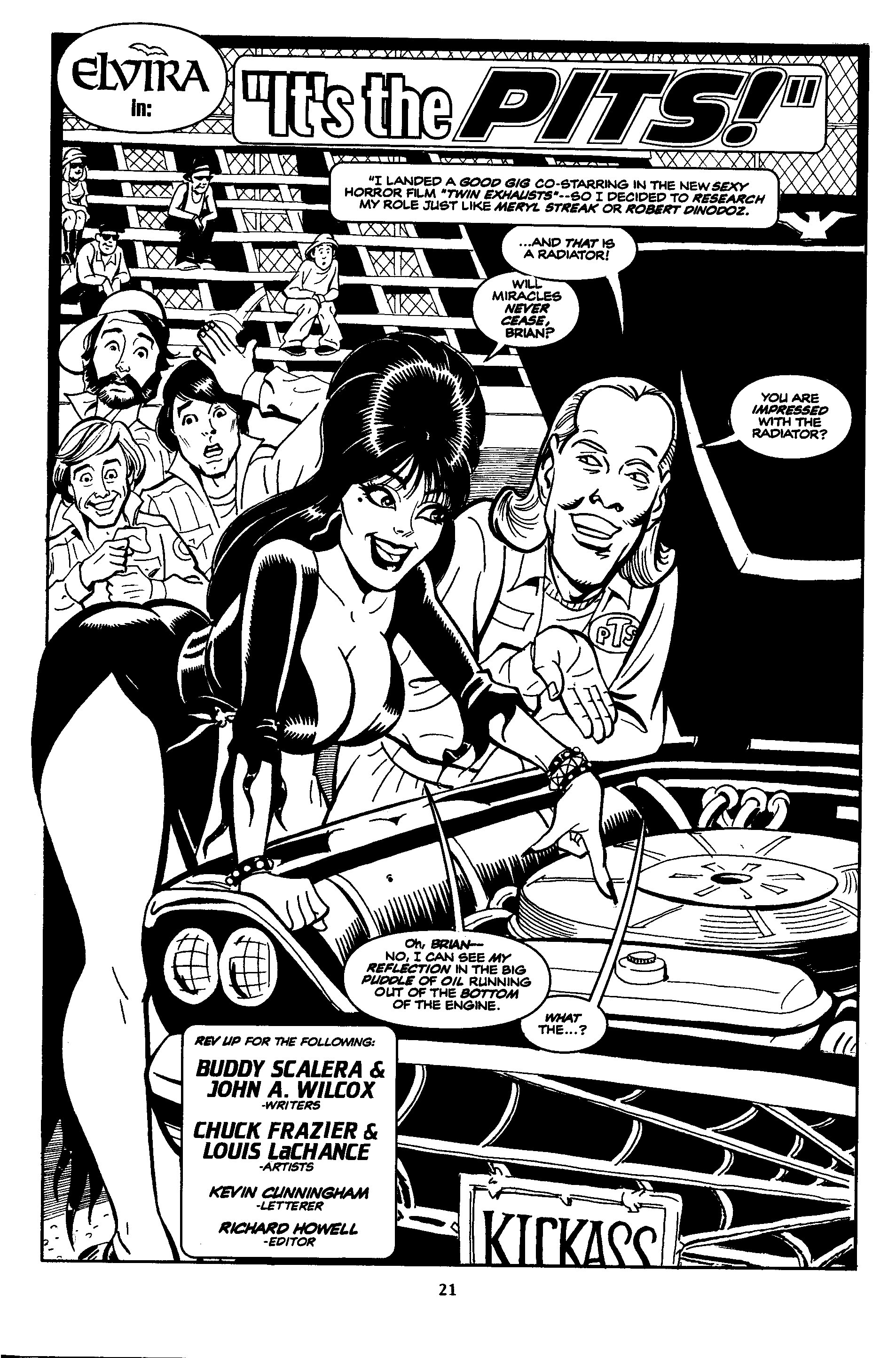 Read online Elvira, Mistress of the Dark comic -  Issue #86 - 23