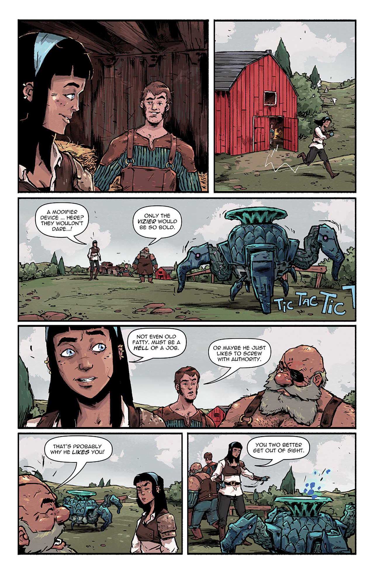 Read online Amala's Blade comic -  Issue #1 - 18