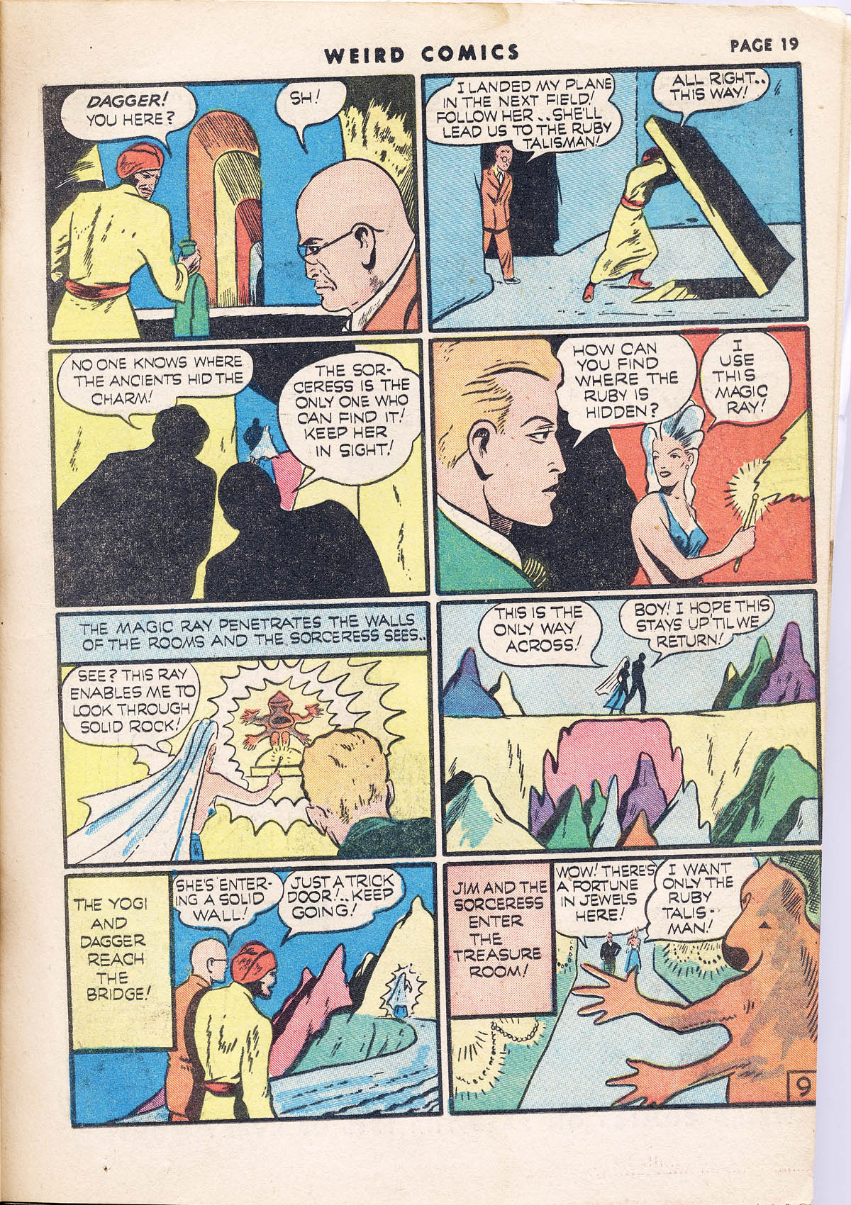 Read online Weird Comics comic -  Issue #13 - 20