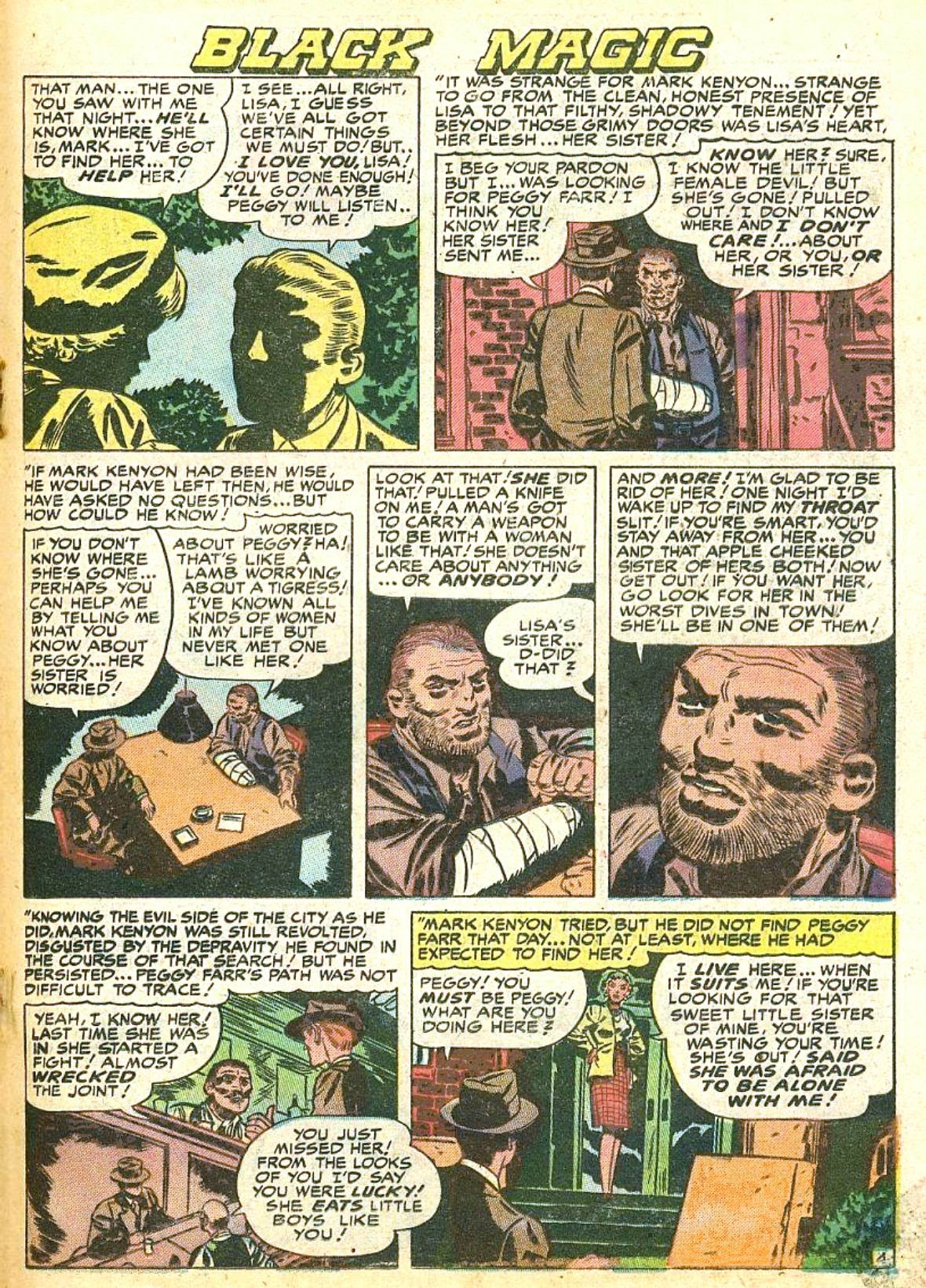 Read online Black Magic (1950) comic -  Issue #3 - 30
