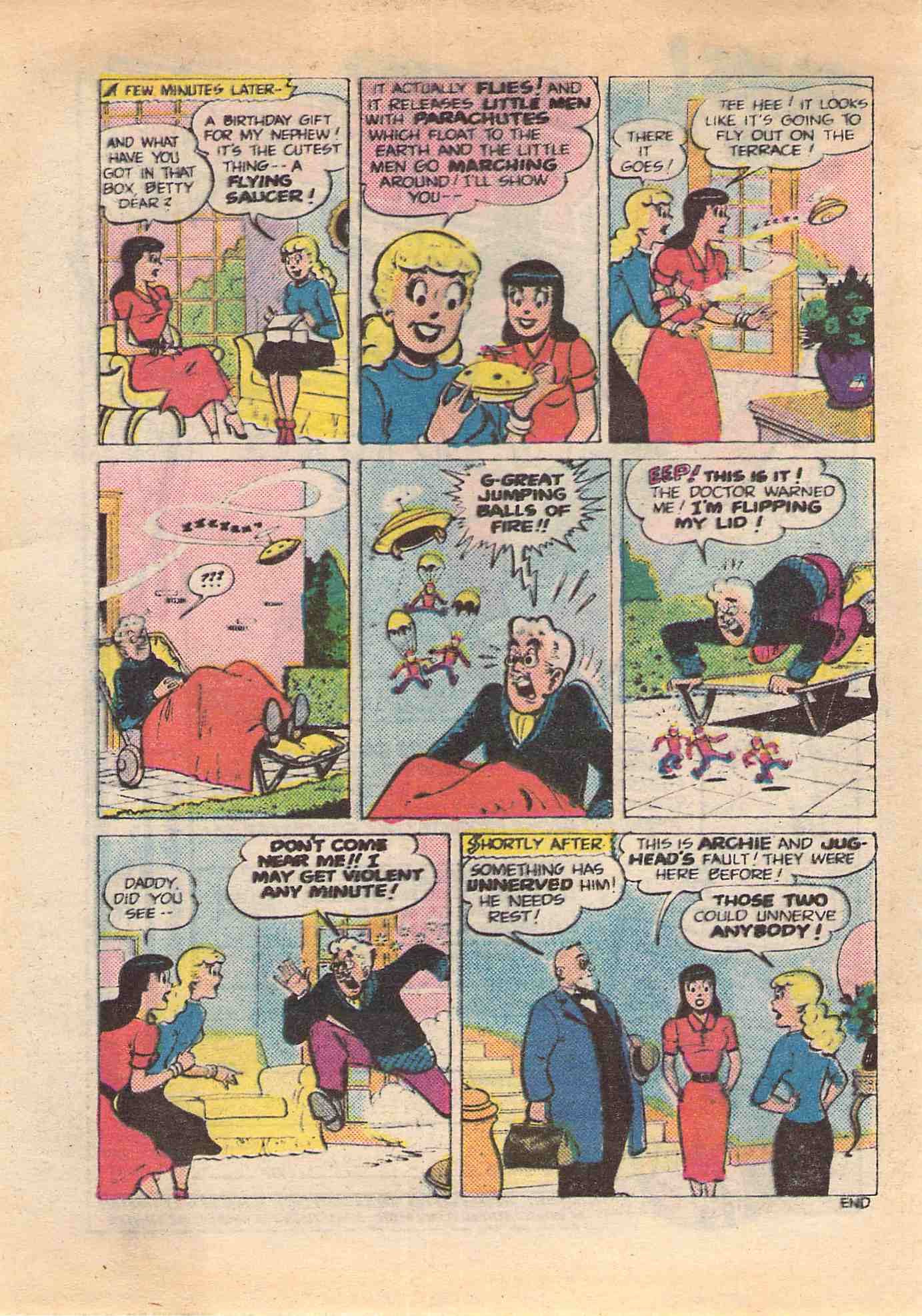 Read online Archie's Double Digest Magazine comic -  Issue #32 - 188