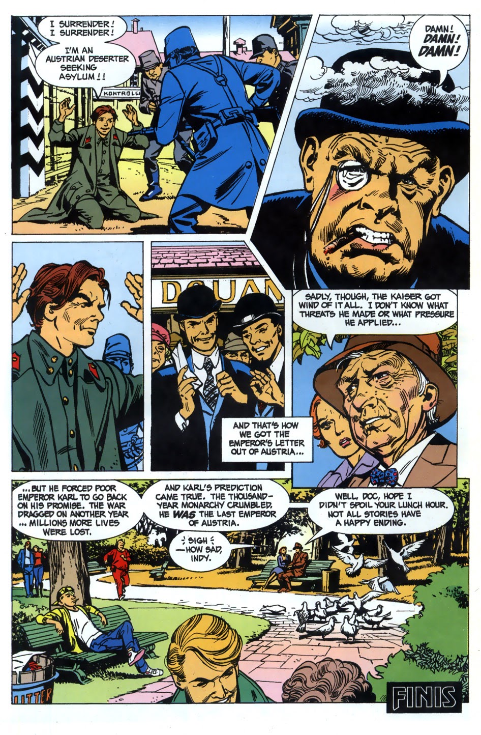 Read online Young Indiana Jones Chronicles comic -  Issue #10 - 26