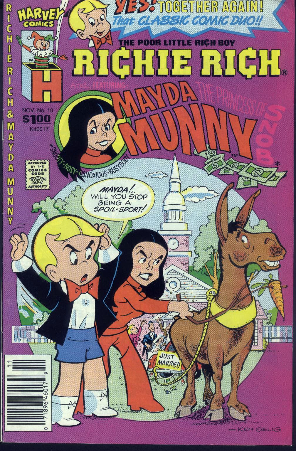 Read online Richie Rich And [...] comic -  Issue #10 - 1