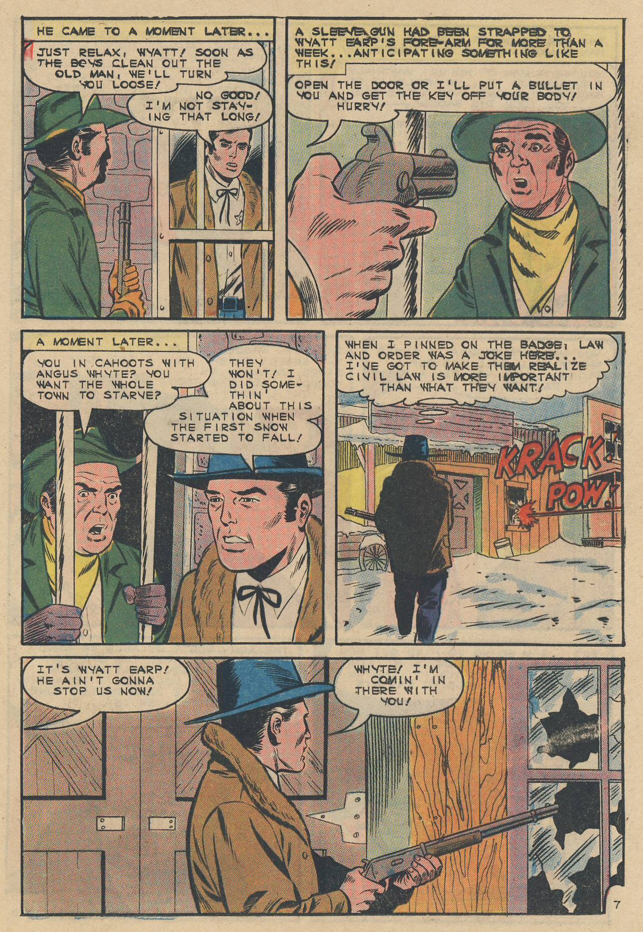 Read online Wyatt Earp Frontier Marshal comic -  Issue #61 - 21