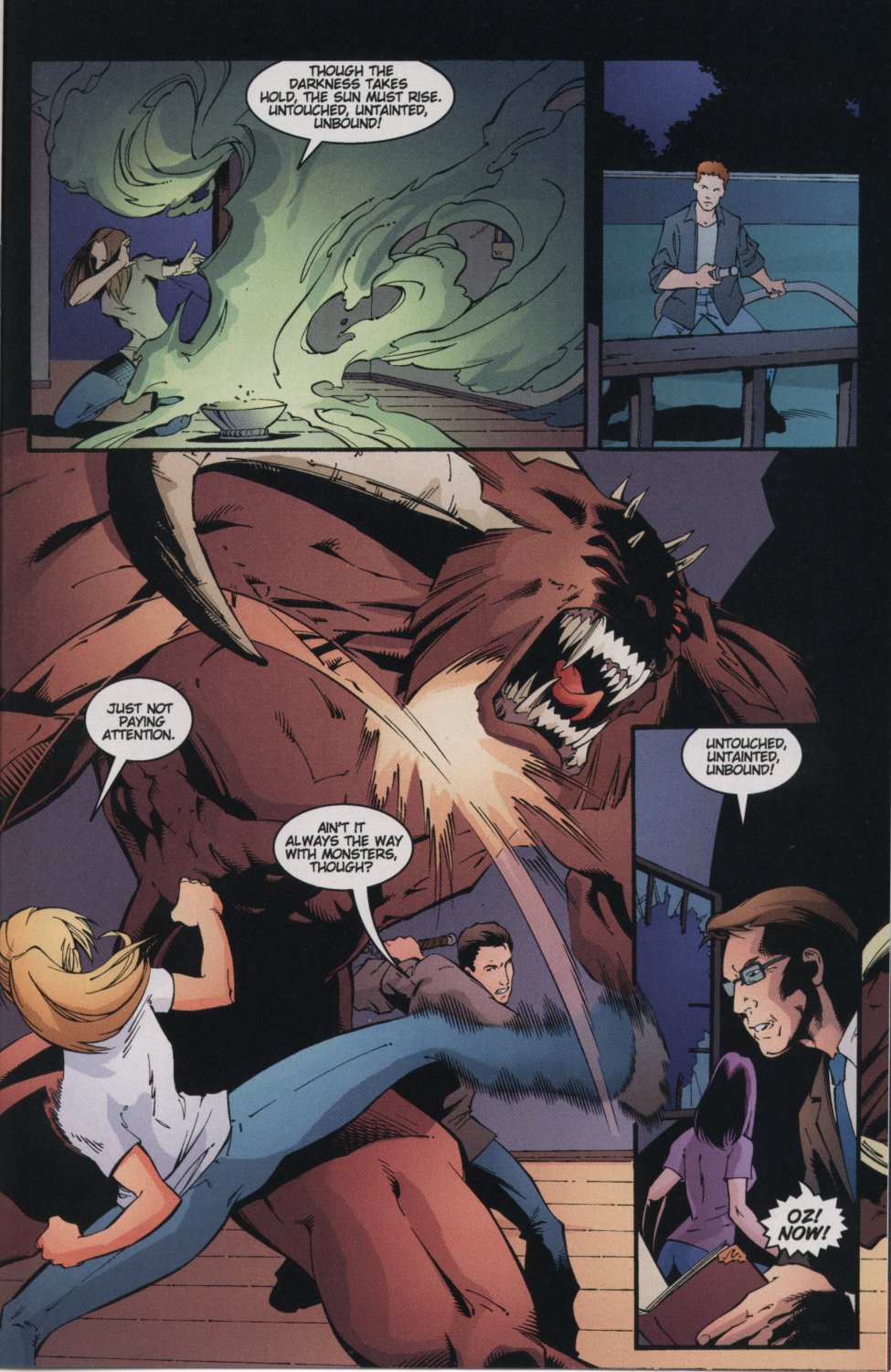 Read online Buffy the Vampire Slayer (1998) comic -  Issue #16 - 19