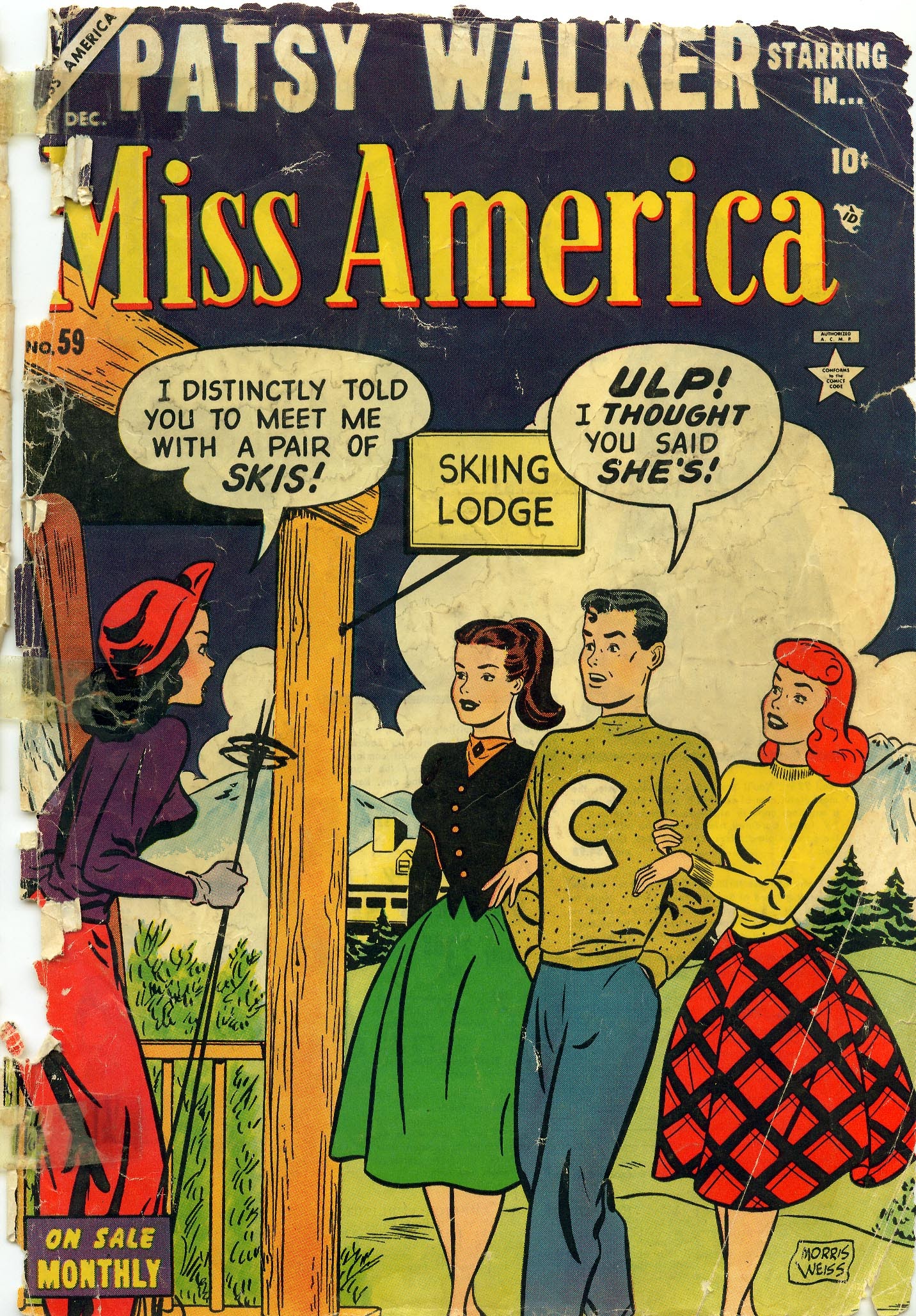 Read online Miss America comic -  Issue #59 - 1