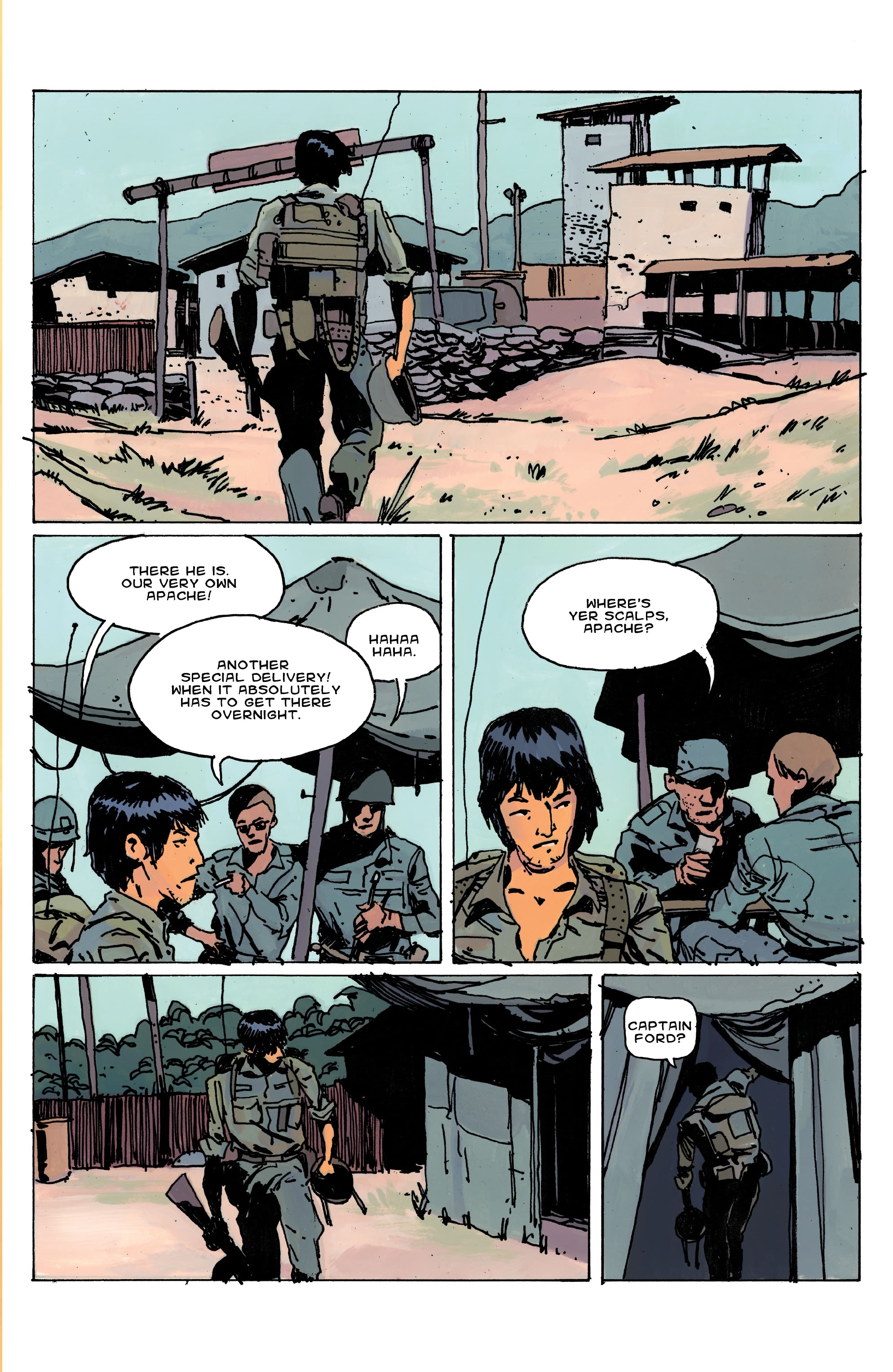 Read online Apache Delivery Service comic -  Issue #1 - 9