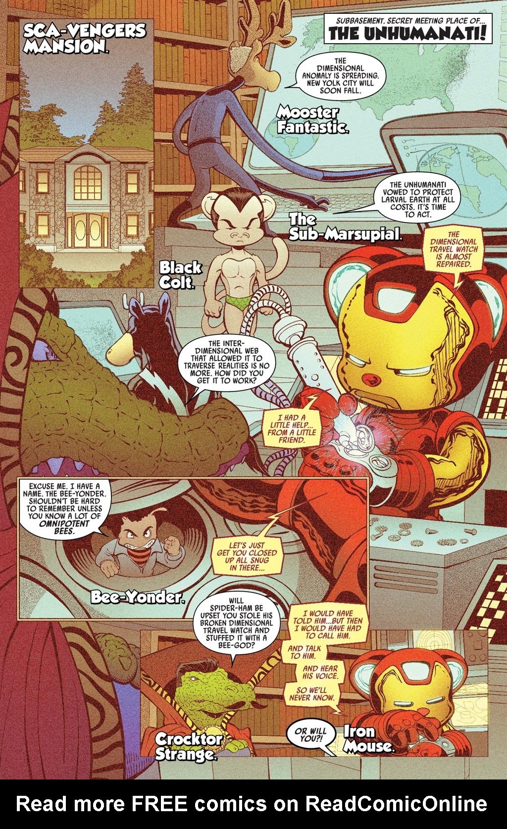 Read online Spider-Man: Spider-Verse comic -  Issue # Spider-Ham - 109