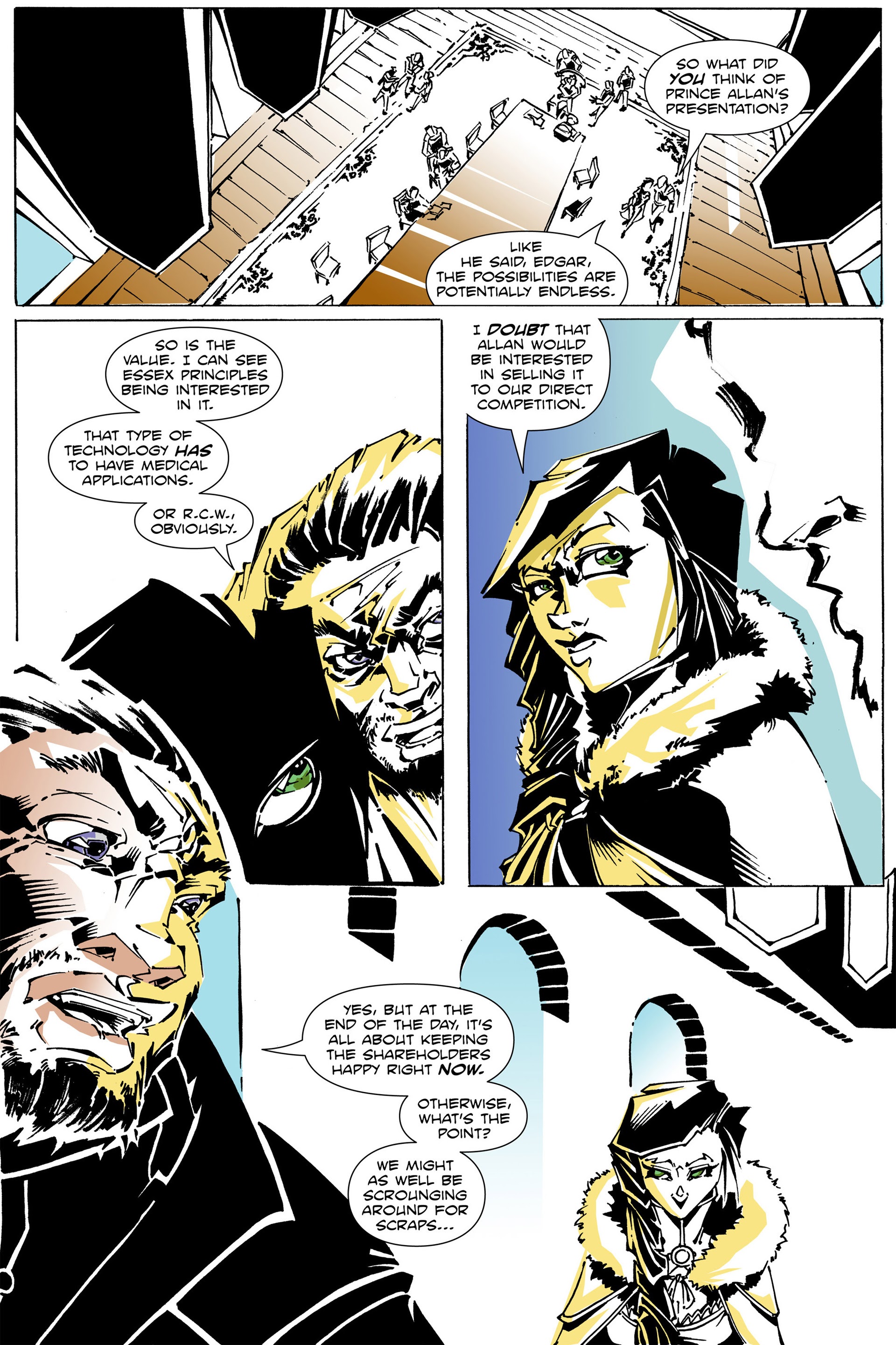 Read online Artful Daggers comic -  Issue #1 - 14