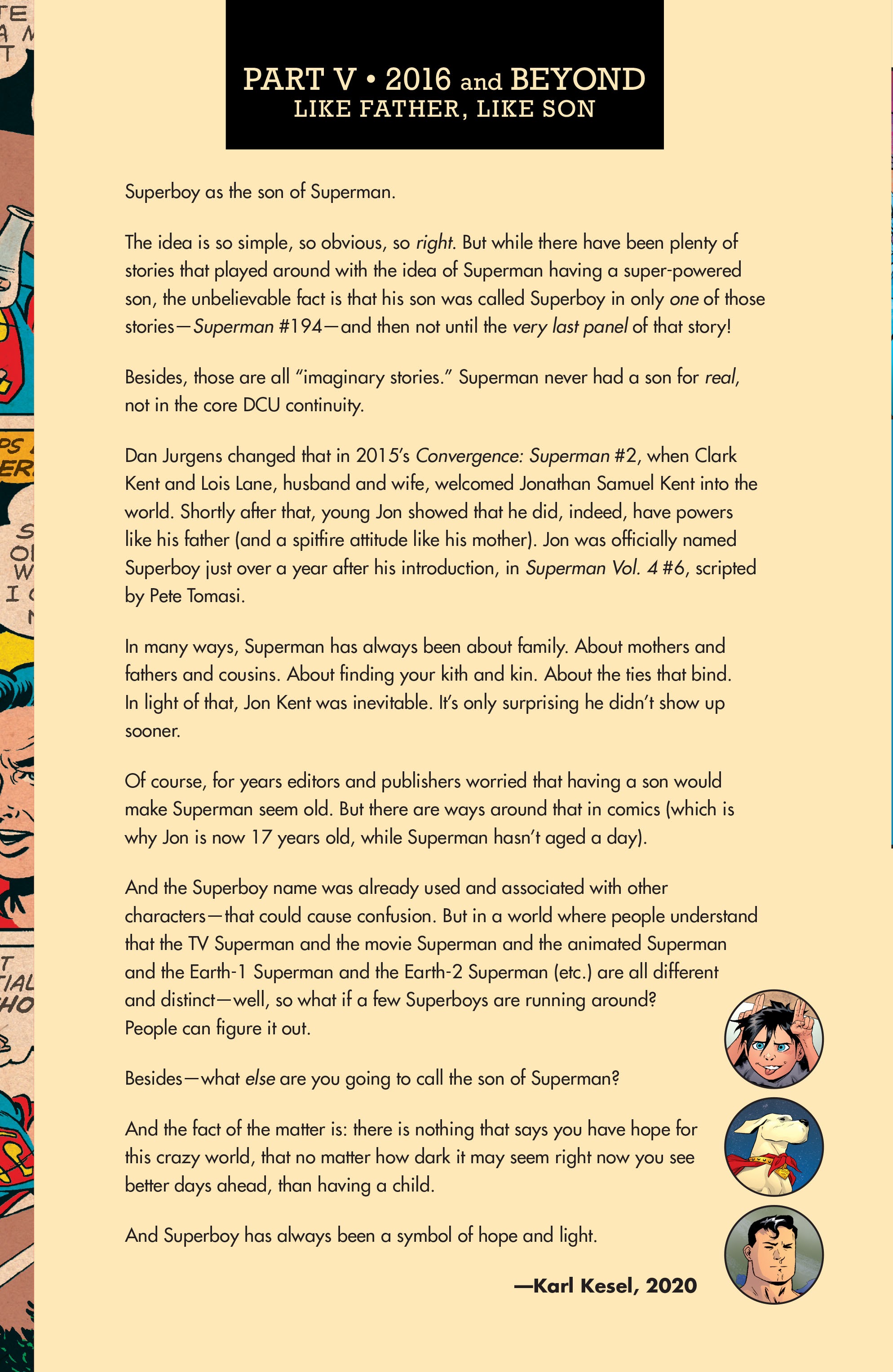 Read online Superboy: A Celebration of 75 Years comic -  Issue # TPB (Part 4) - 68