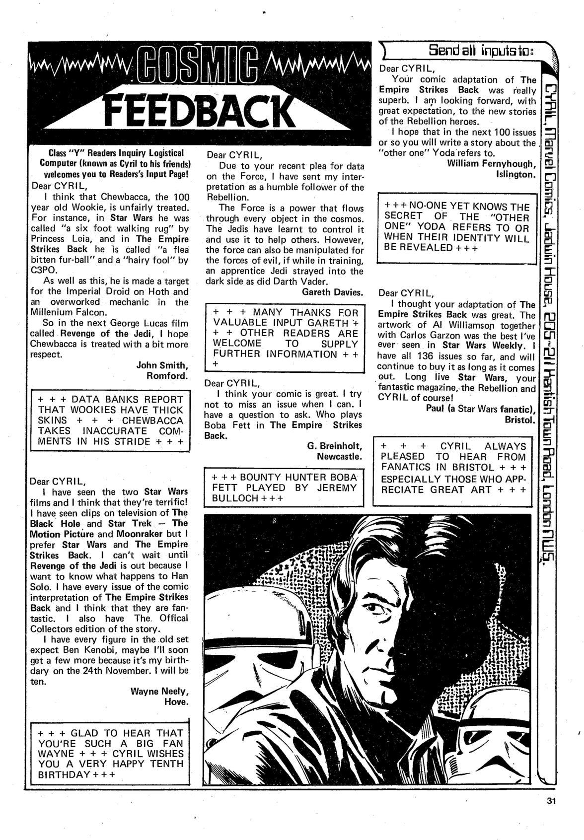 Read online Star Wars: The Empire Strikes Back comic -  Issue #140 - 31