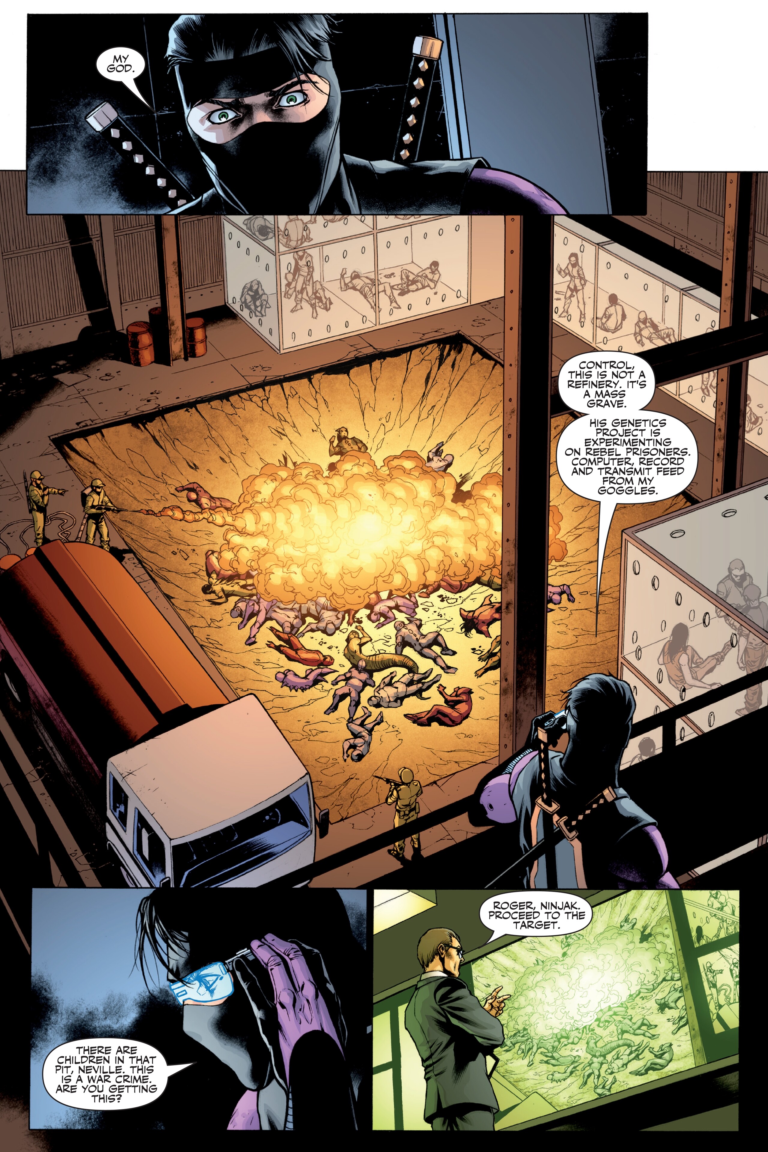 Read online Ninjak (2015) comic -  Issue # _Deluxe Edition 2 (Part 5) - 13