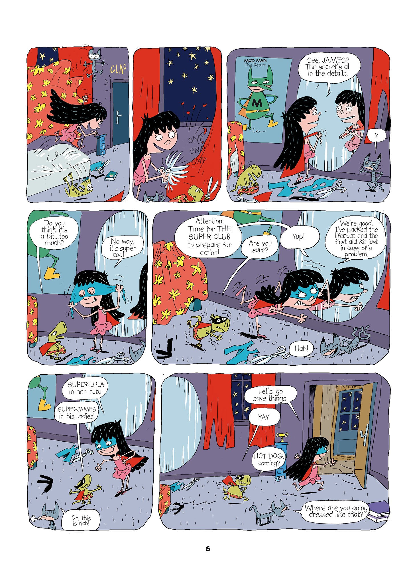 Read online Lola's Super Club comic -  Issue # TPB 1 - 8