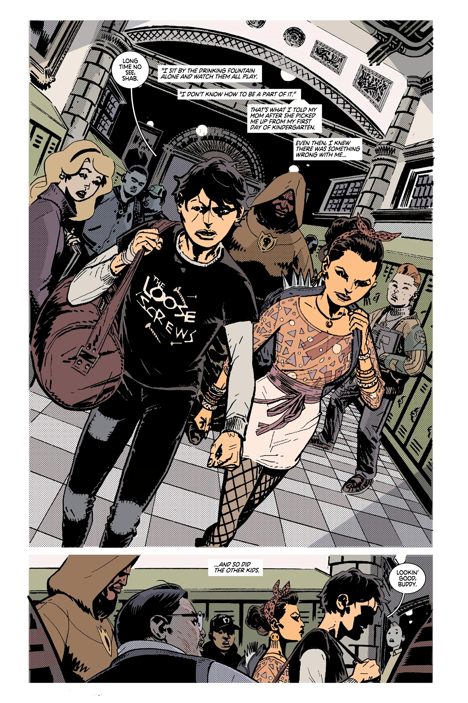 Read online Deadly Class comic -  Issue # _Deluxe Edition Teen Age Riot (Part 2) - 59