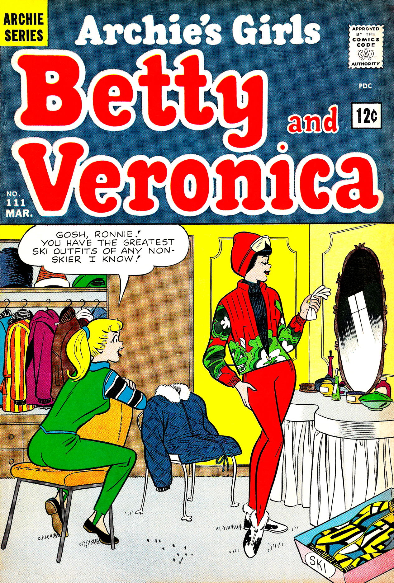Read online Archie's Girls Betty and Veronica comic -  Issue #111 - 1