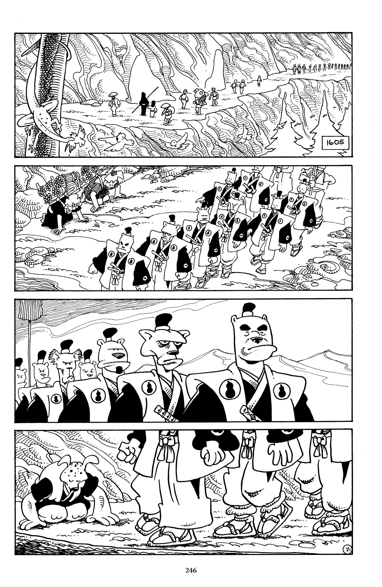 Read online The Usagi Yojimbo Saga comic -  Issue # TPB 2 - 243