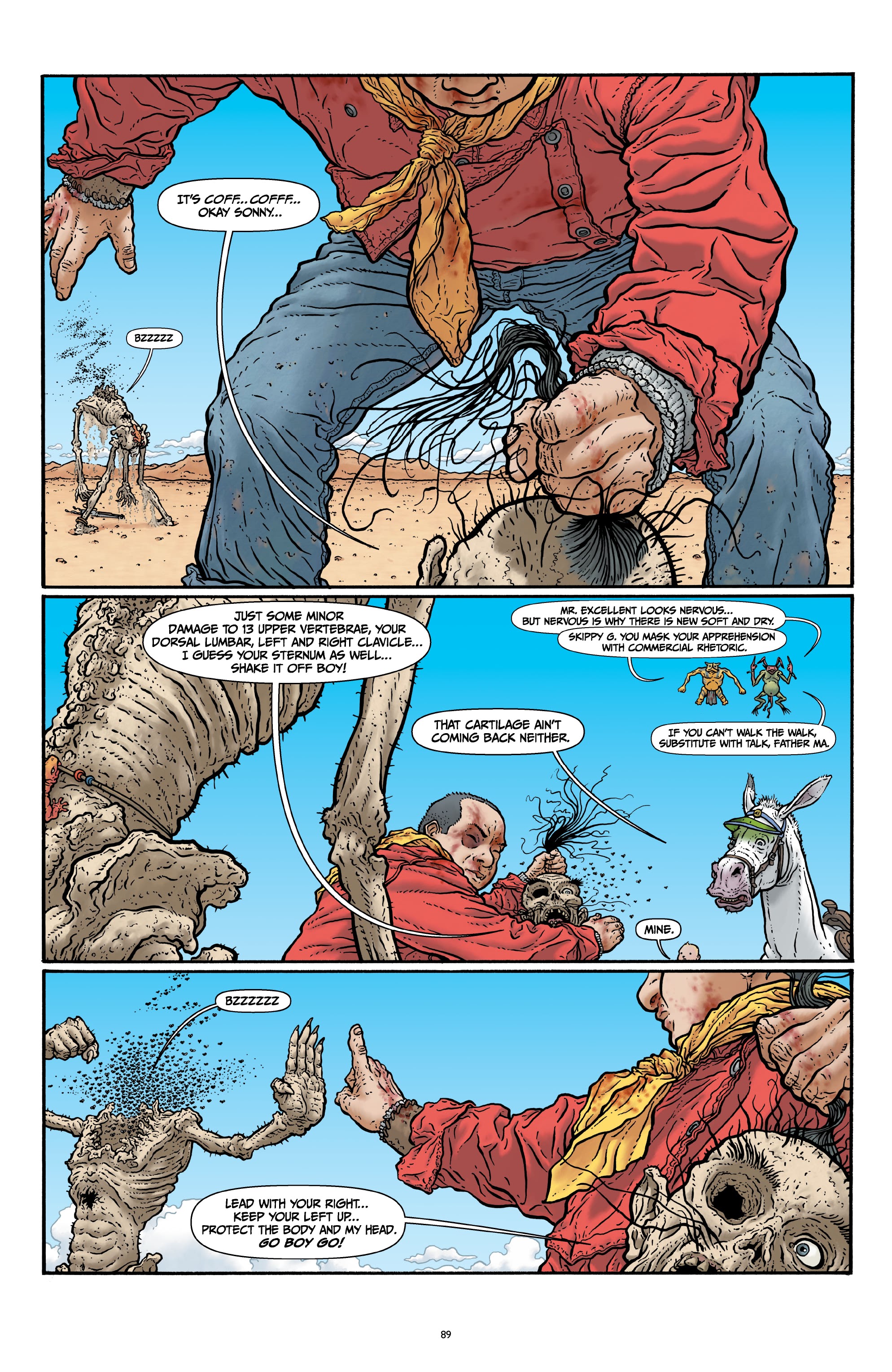 Read online Shaolin Cowboy comic -  Issue # _Start Trek (Part 1) - 68