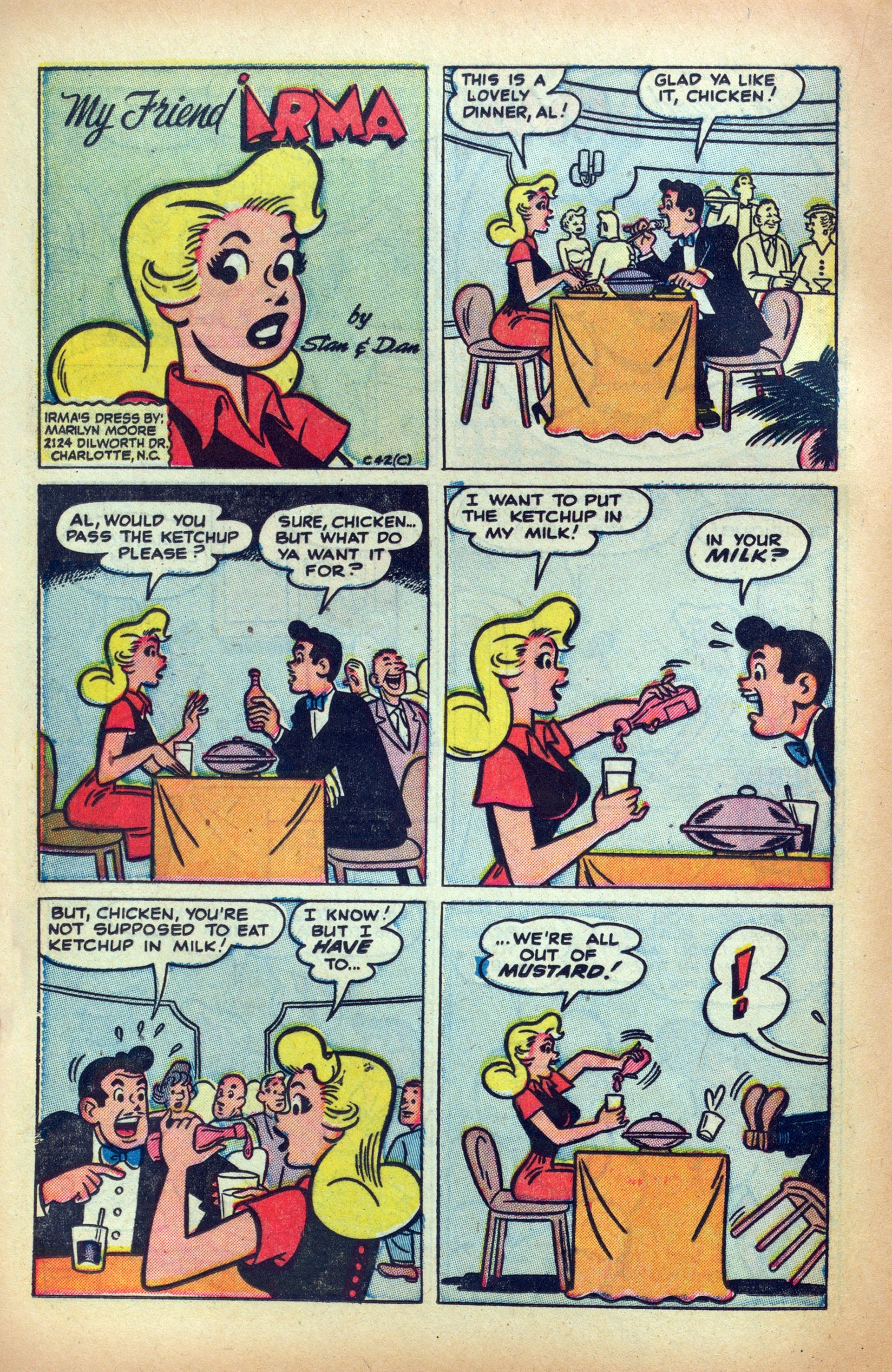Read online My Friend Irma comic -  Issue #31 - 20