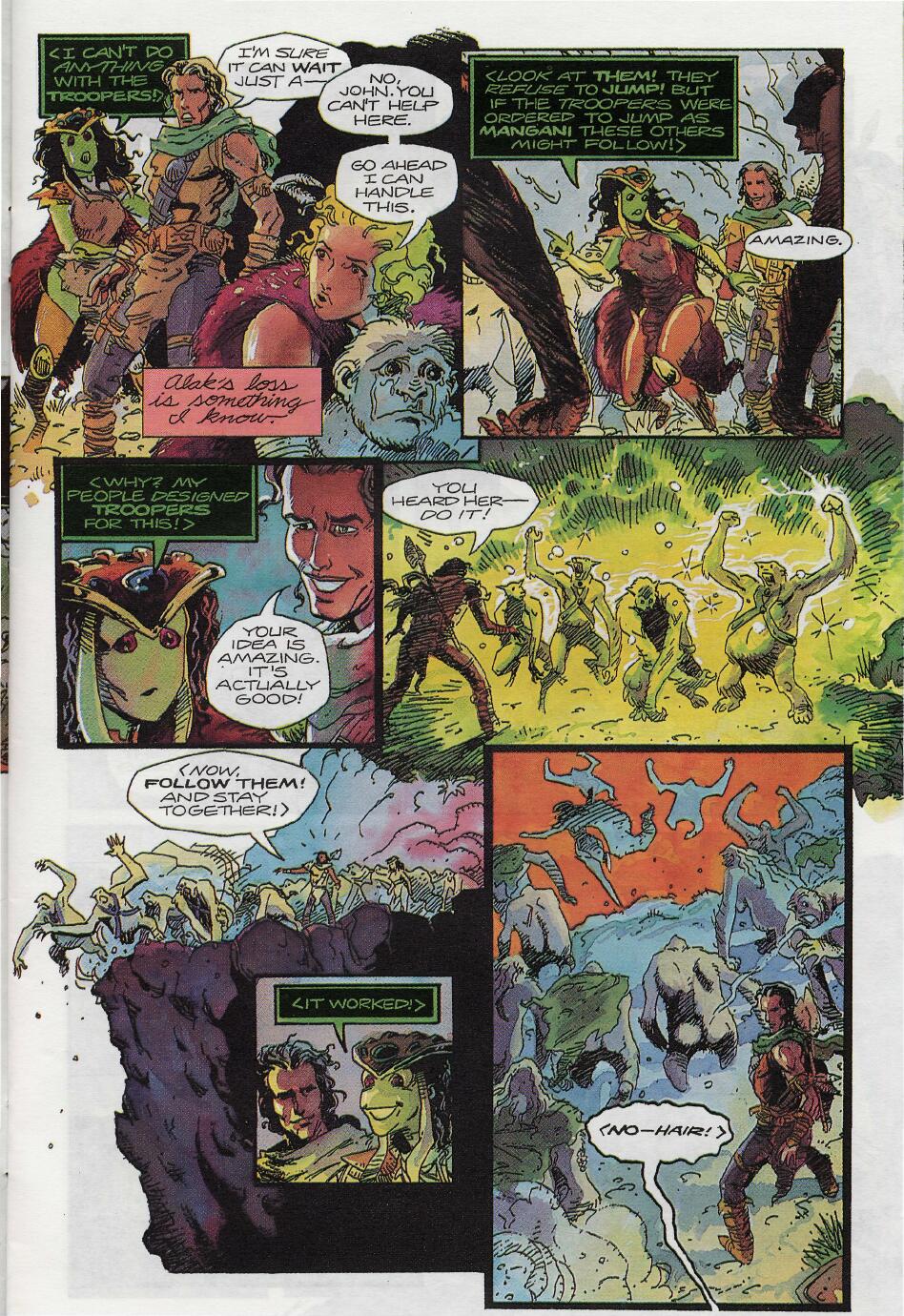 Read online Tarzan the Warrior comic -  Issue #4 - 9