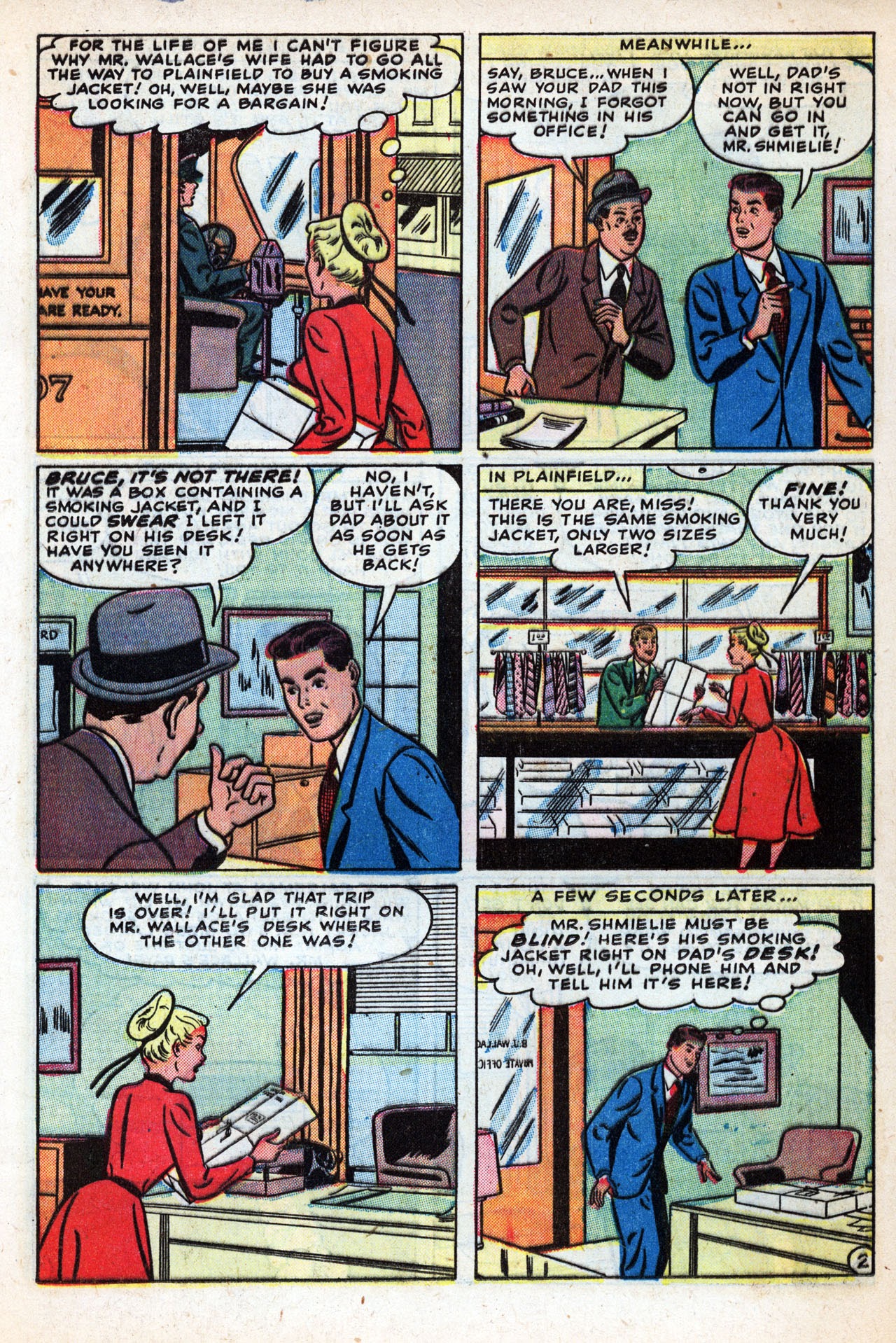 Read online Patsy and her Pals comic -  Issue #7 - 21