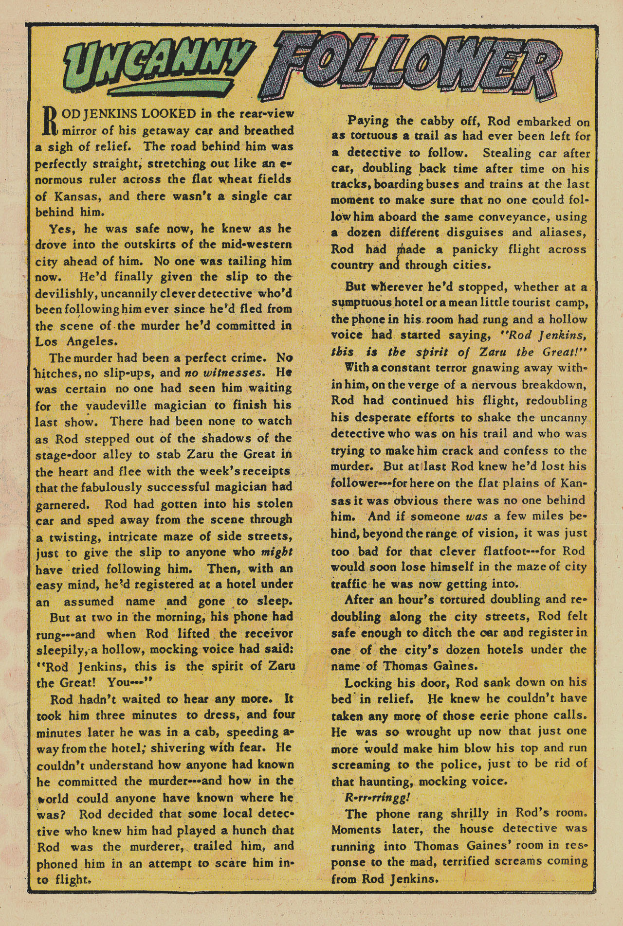 Read online Adventures Into The Unknown comic -  Issue #20 - 12