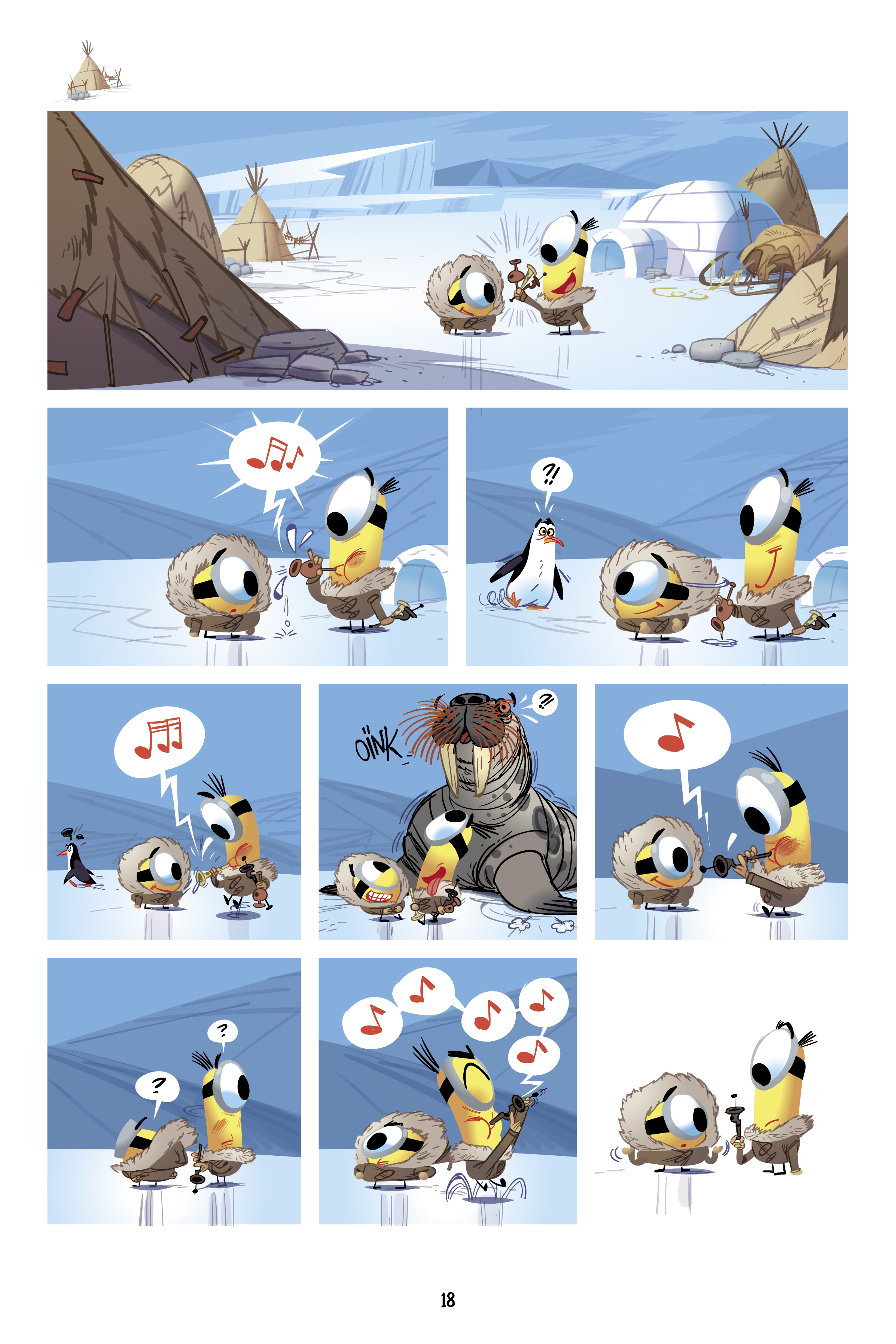 Read online Minions: Paella comic -  Issue # TPB - 20